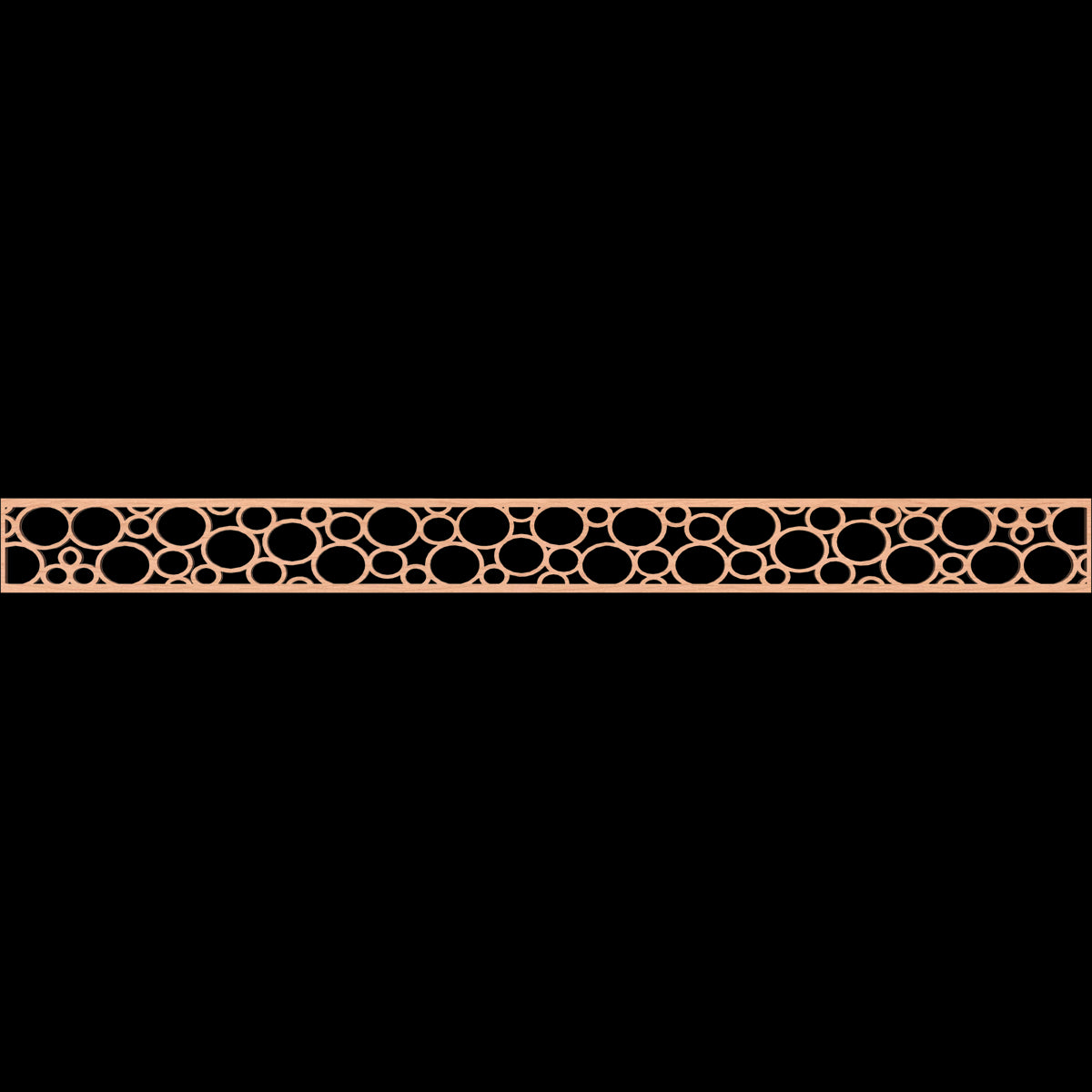 Hemingway Fretwork Moulding - Decorative Wood Trim for Home & Furniture - Perfect for DIY Projects, Wall Paneling, and Cabinet Accents