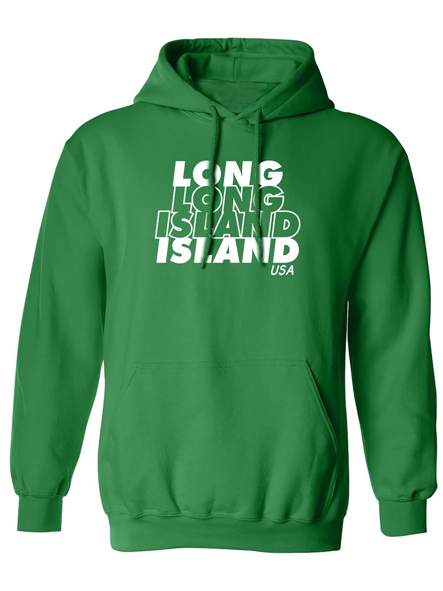 Zerogravitee Long Island USA Adult Hooded Sweatshirt - Cozy Pullover Hoodie for Men & Women | Perfect for Casual Wear, Outdoor Activities & Street Fashion