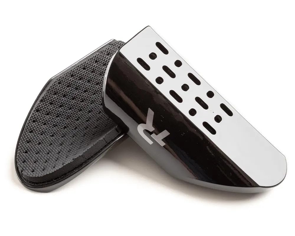 TRIRIG Signature Open Back Arm Cups - Triathlon & Cycling Bike Accessories | Ergonomic Aero Bar Pads with Textured Grips | Lightweight Adjustable Scoop Design for Comfort | Perfect for Road Bikes, Time Trials & Triathlon Training