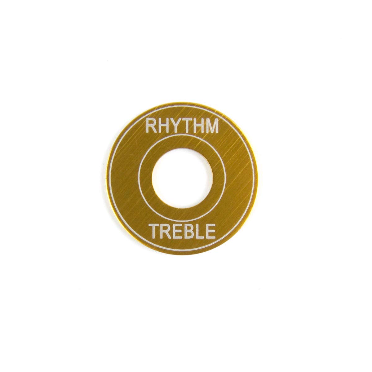 Aluminum Gold Toggle Switch Washer for Guitar Rhythm and Treble Ring - Perfect for Electric Guitar Mods and DIY Repairs