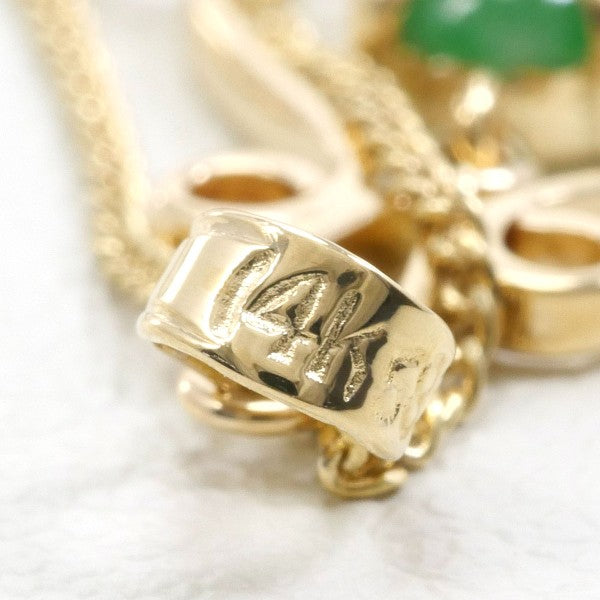 14K Yellow Gold Jade Pendant Necklace for Women - Elegant & Timeless Jewelry Gift for Birthday, Anniversary & Special Occasions