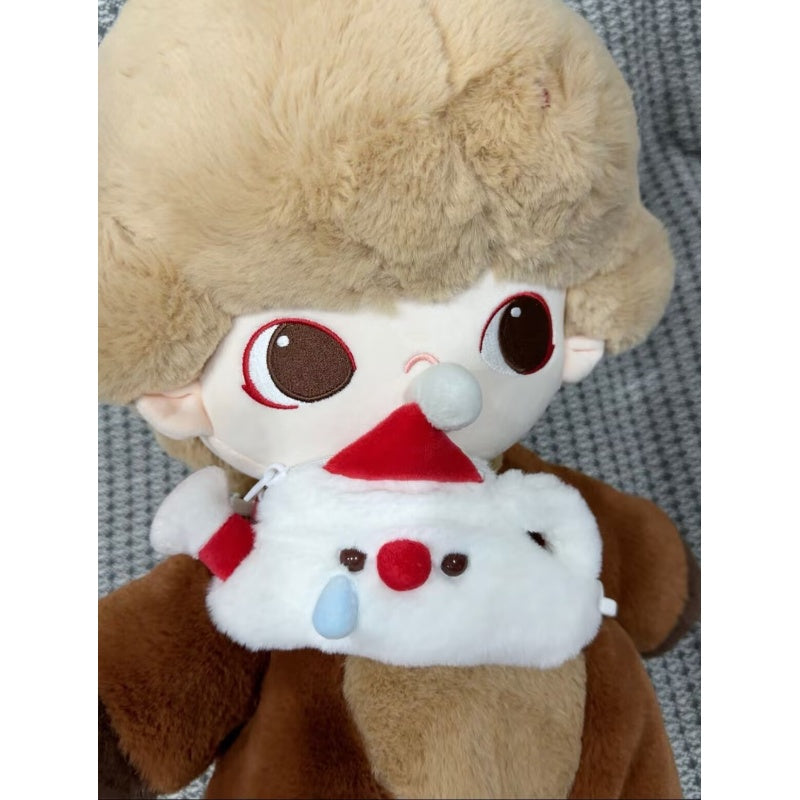 DIMOO Letters From Snowman Plush Stuffed Animal Toy - Cute Christmas Gift for Kids & Collectors | Perfect for Holiday Decor, Bedroom Cuddling & Gift Giving