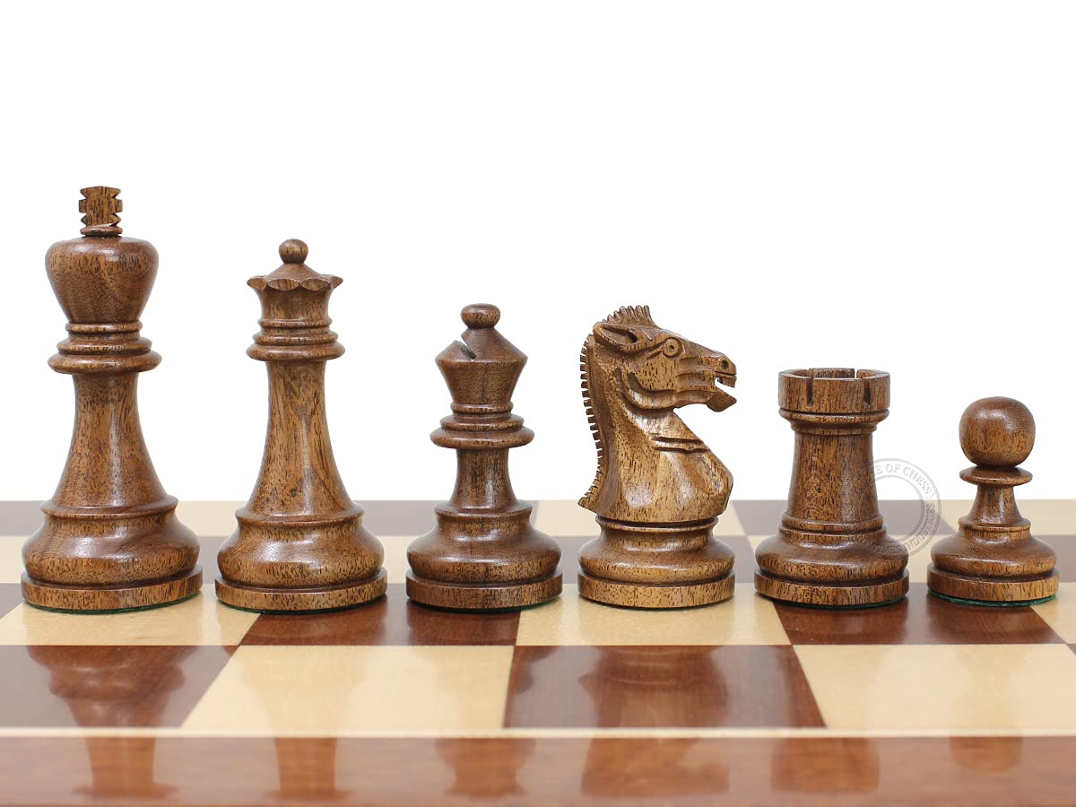 Premium Staunton Tournament Chess Set - 3.75