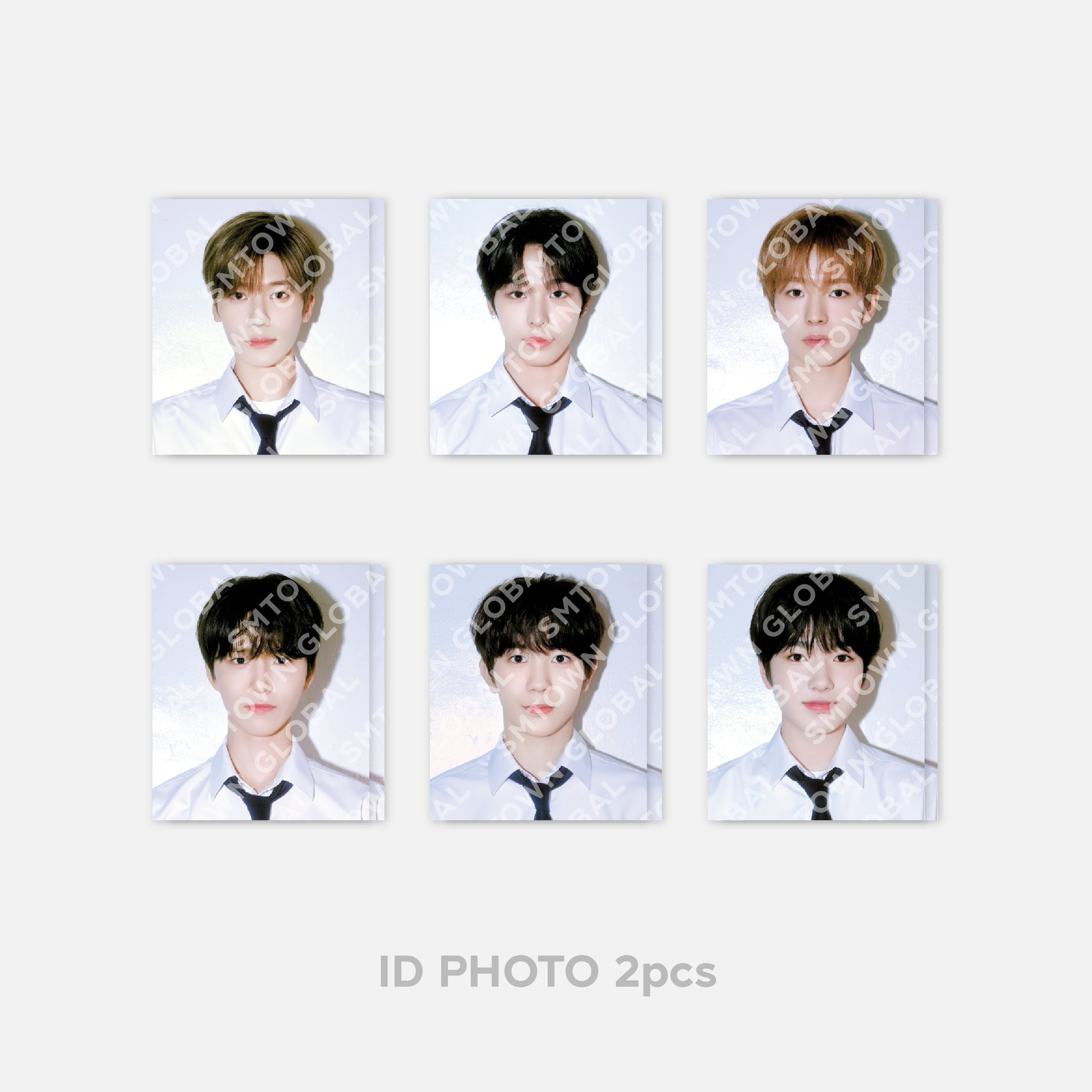 NCT WISH School of Wish ID Photo Holder Set - Perfect for School, Office, and Event Badges