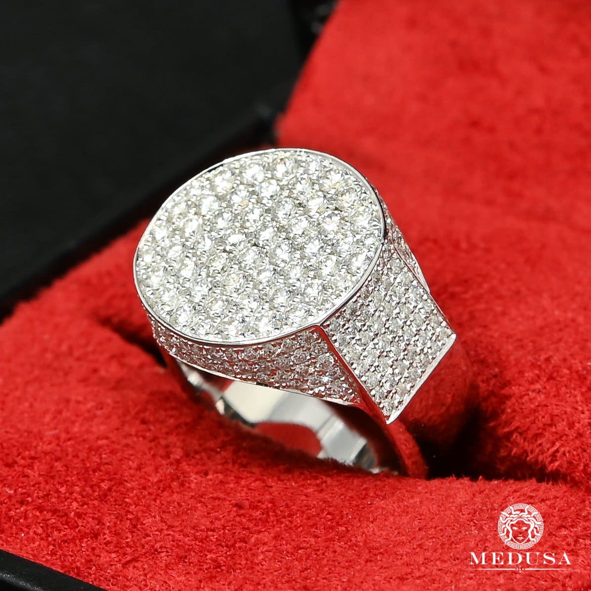 Luxury D5 VVS Diamond Ring - 14K White Gold Engagement Ring for Women, Perfect for Proposals, Anniversaries & Special Occasions