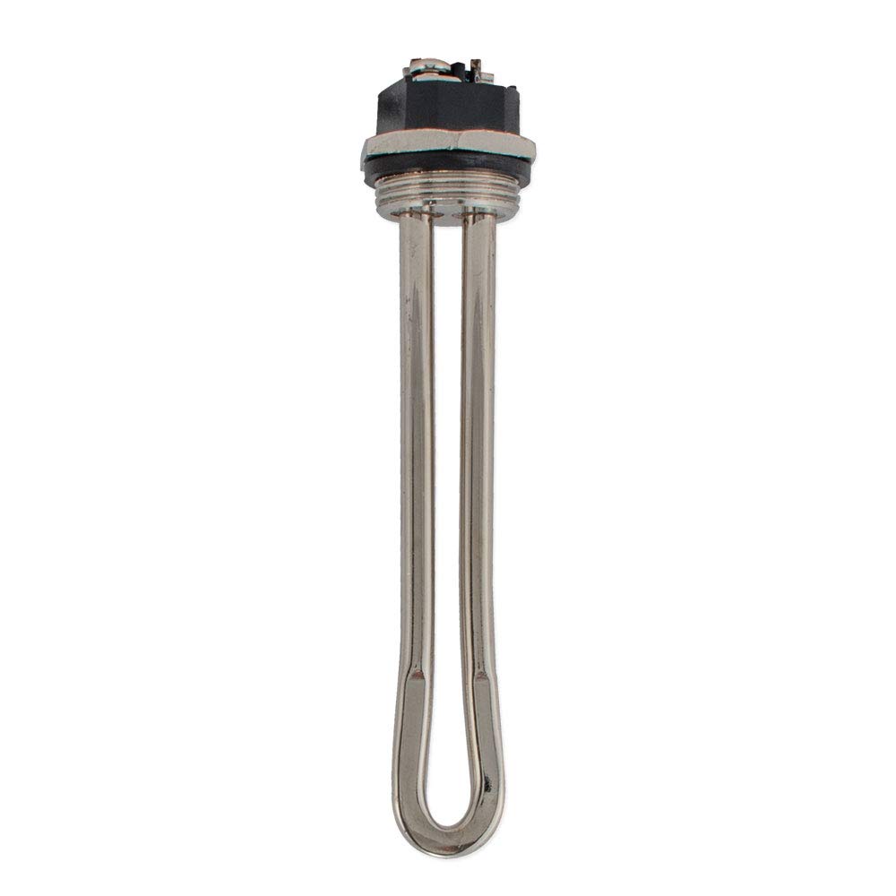 60047 Straight Water Heater Element 120V 1440W - Replacement Heating Element for Electric Water Heaters, Home & RV Use