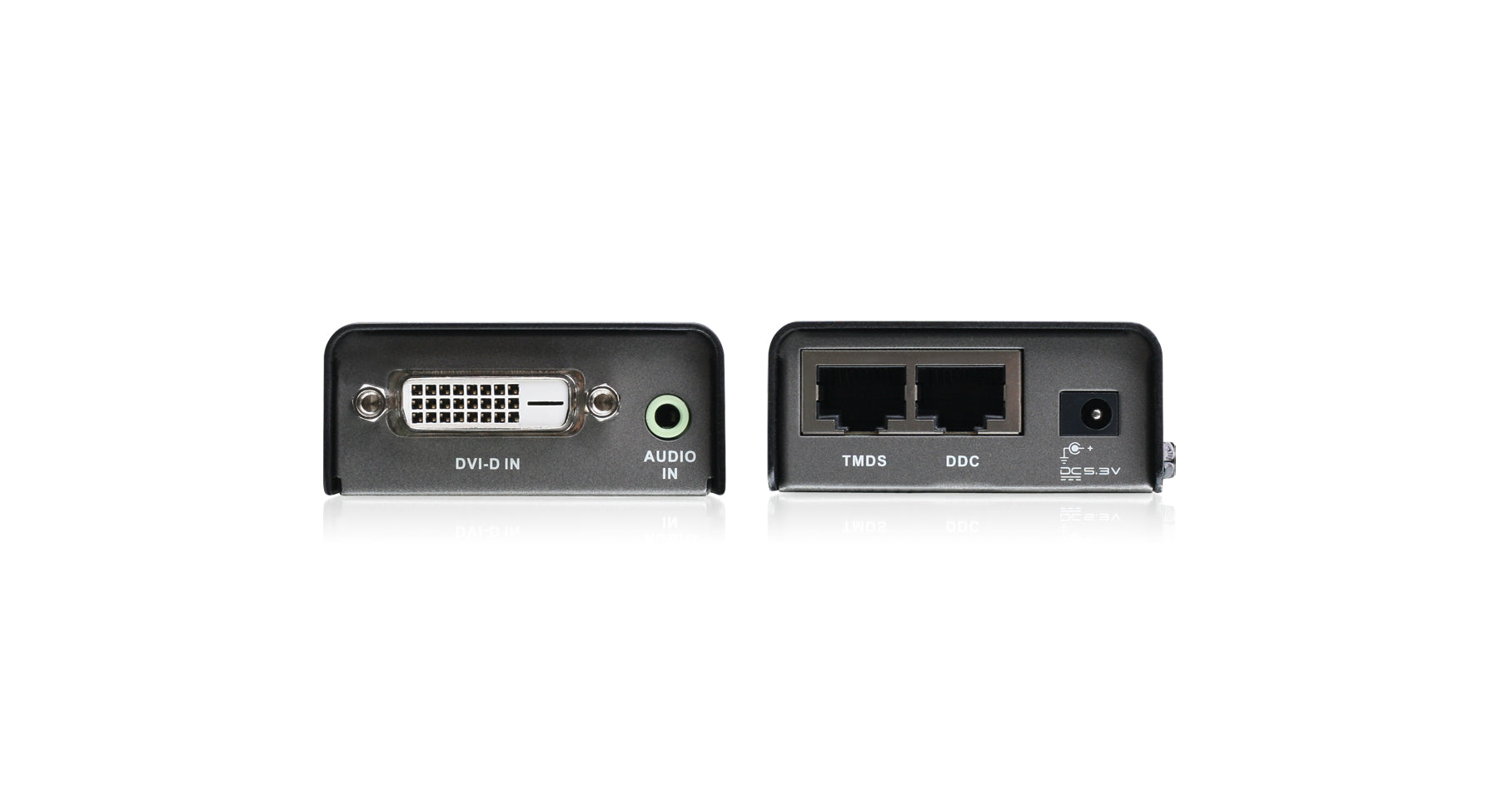 DVI D CAT5e/6 Extender with Stereo Audio - 4K Video & Digital Audio Transmission Over Ethernet - Perfect for Home Theater, Conference Rooms & Gaming Setups