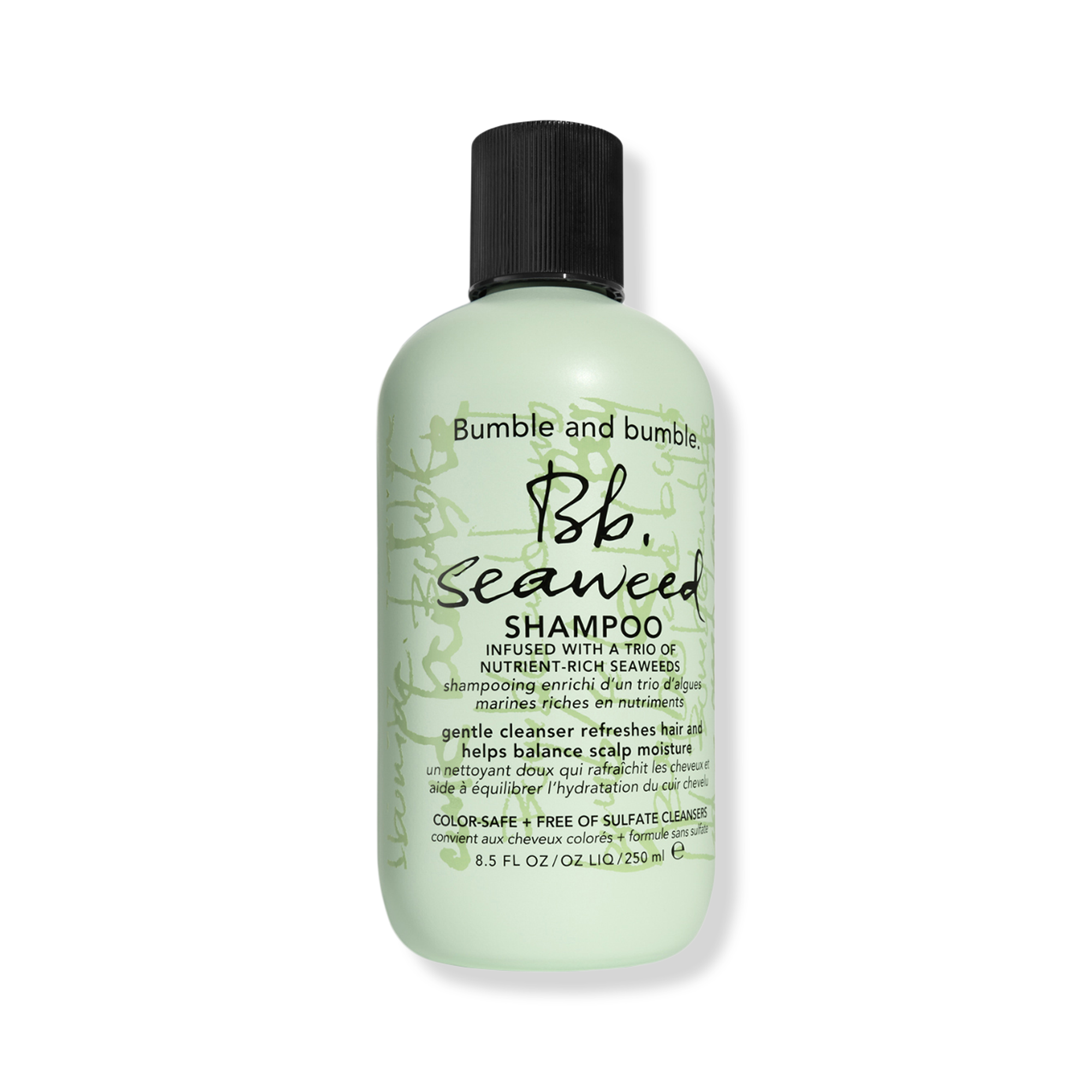 Bumble and bumble Seaweed Shampoo for Volumizing & Detoxifying Hair - Gentle Cleansing for Fine, Oily Hair - Perfect for Daily Use & Salon-Quality Results at Home
