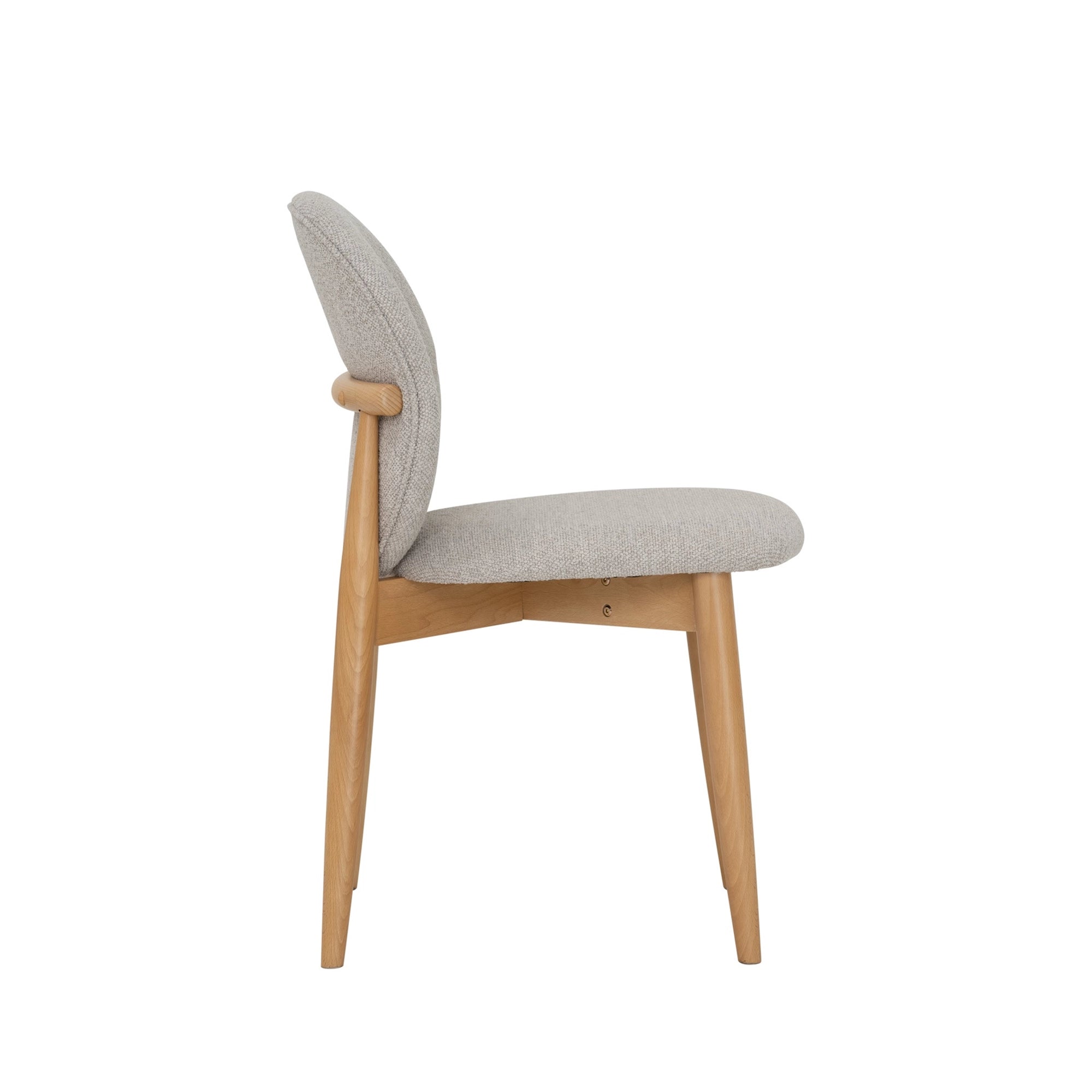 Stylish Marlon Dining Chair - Modern Wooden Kitchen Chair with Cushion for Comfortable Seating | Perfect for Dining Room, Kitchen, and Breakfast Nook