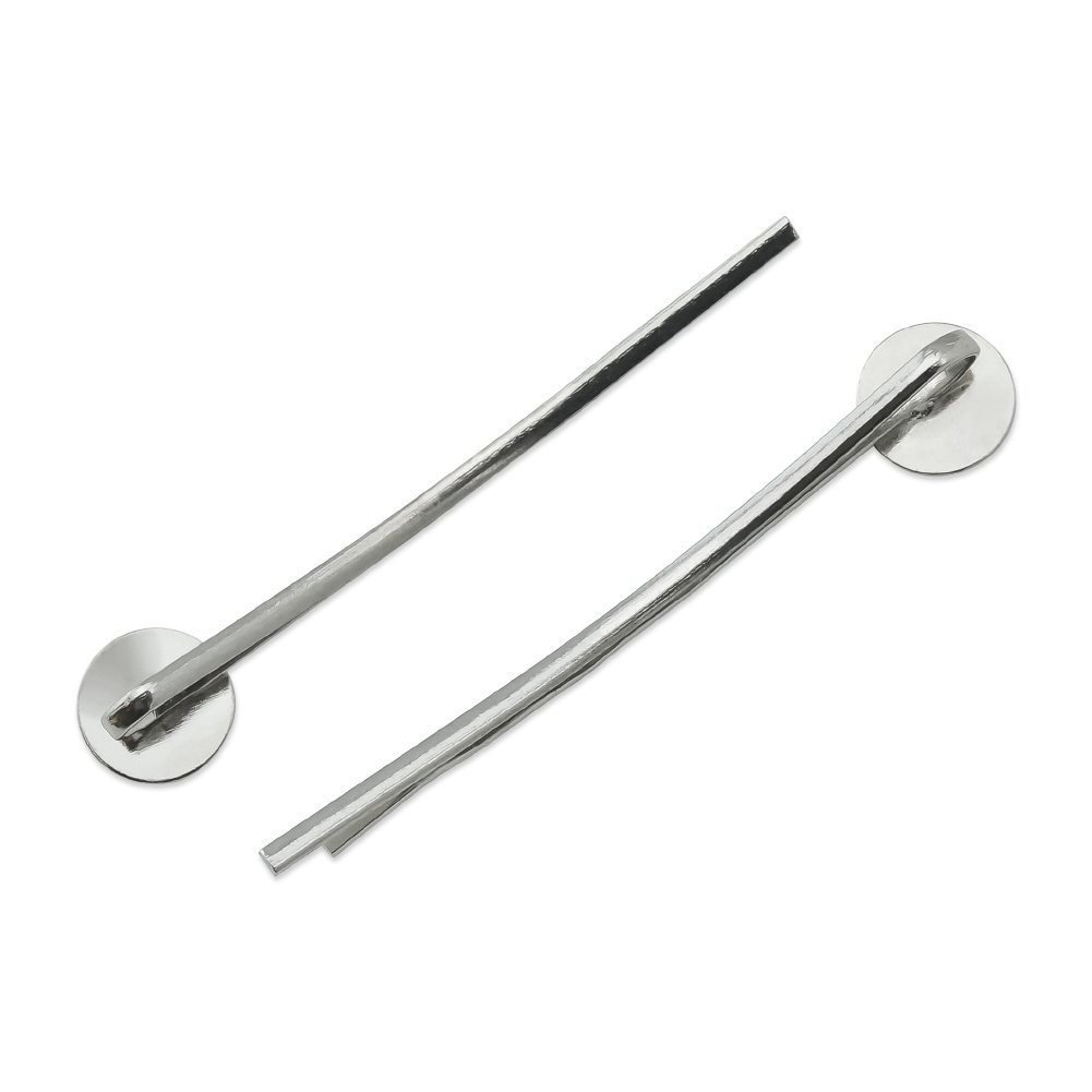 NASA Official Worm Logo USA Flag Bobby Pins - Hair Barrettes & Styling Clips for Women, Girls - Perfect for Space Enthusiasts, Cosplay & Patriotic Events