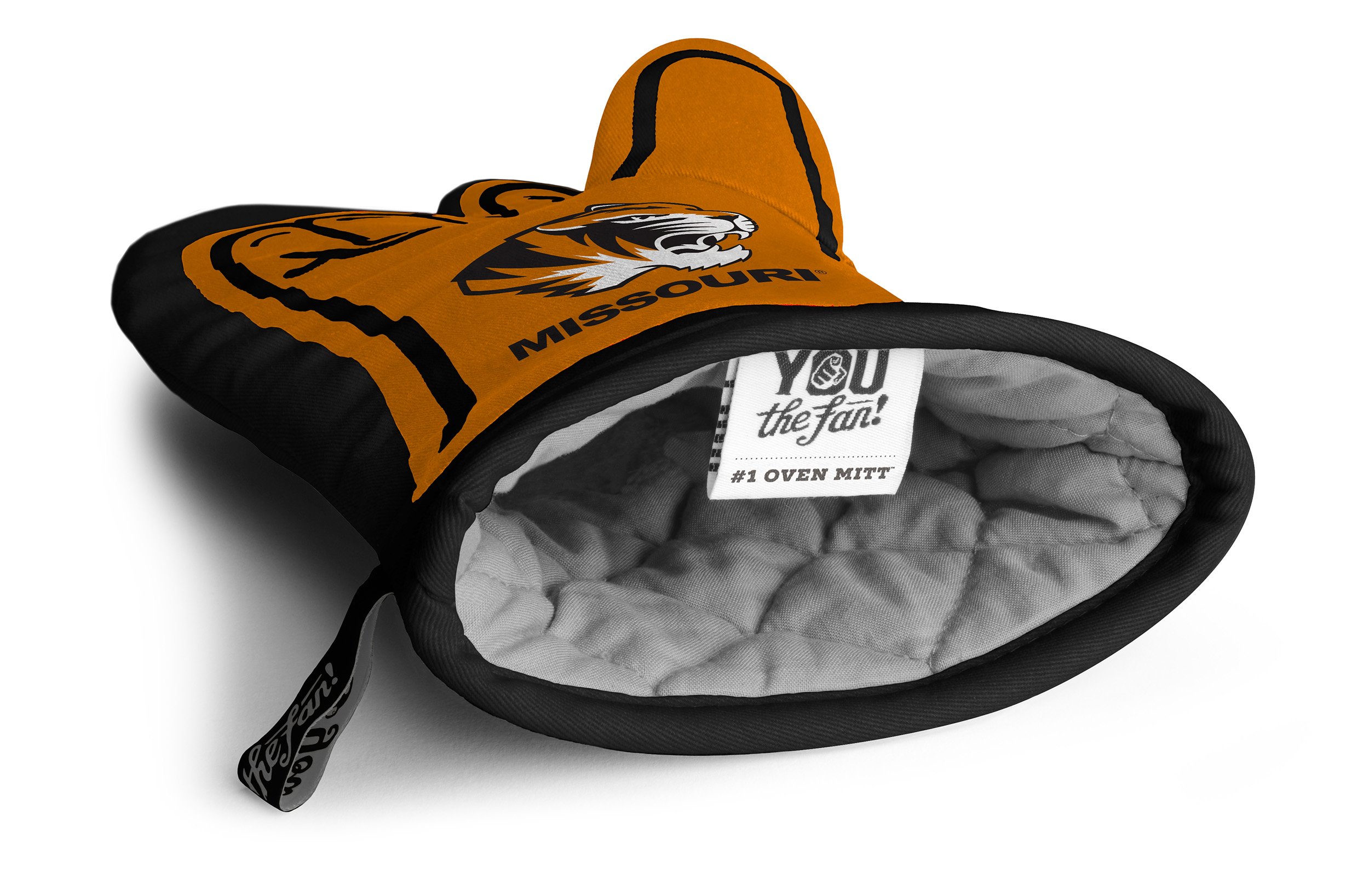 YouTheFan NCAA #1 Heat Resistant Oven Mitt - Perfect for Baking, Grilling & Kitchen Safety (Team Colors)