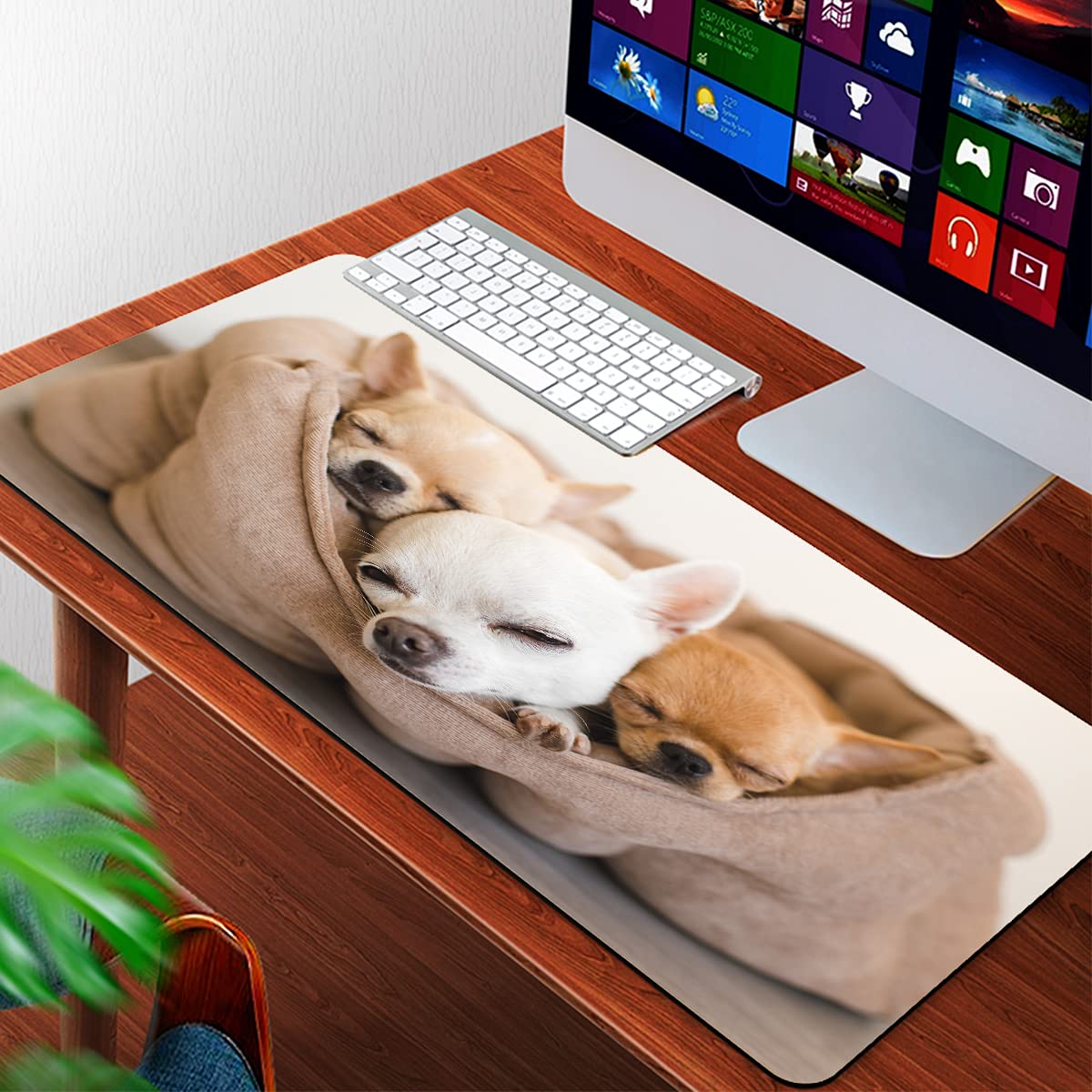 Custom Large Gaming Mouse Pad with Photo - Personalized Mouse Desk Pad (15.7x23.6 Inch) | Add Your Picture, Text or Logo | Perfect for Gaming, Office & Home Workspace Setup