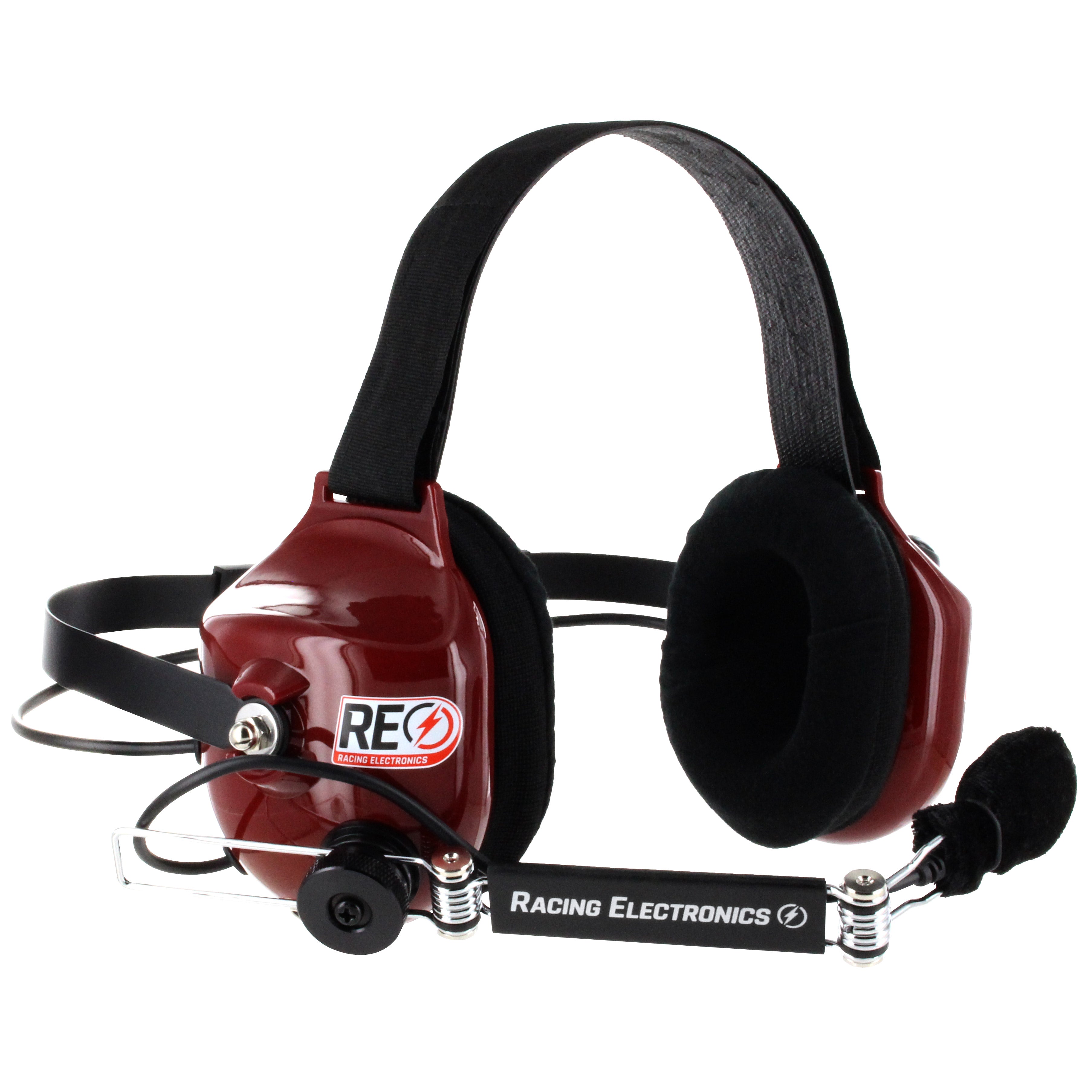 2-Way Communication Headset with Single Talk Port - Behind-the-Head Design for Comfort - Ideal for Call Centers, Customer Service & Office Use