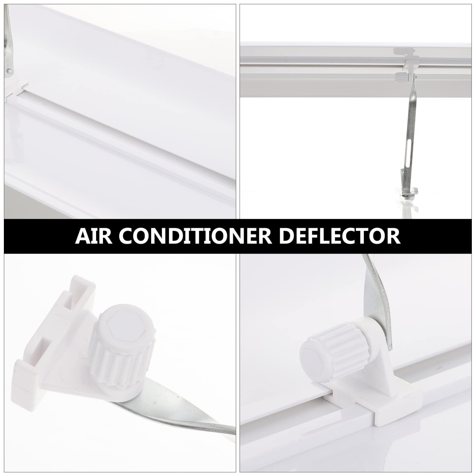 HANABASS Air Conditioner Deflector - Anti Direct Blow Wind Guide for Central AC & Home Cooling - Perfect for Bedroom, Office & Living Room to Redirect Airflow & Prevent Cold Drafts