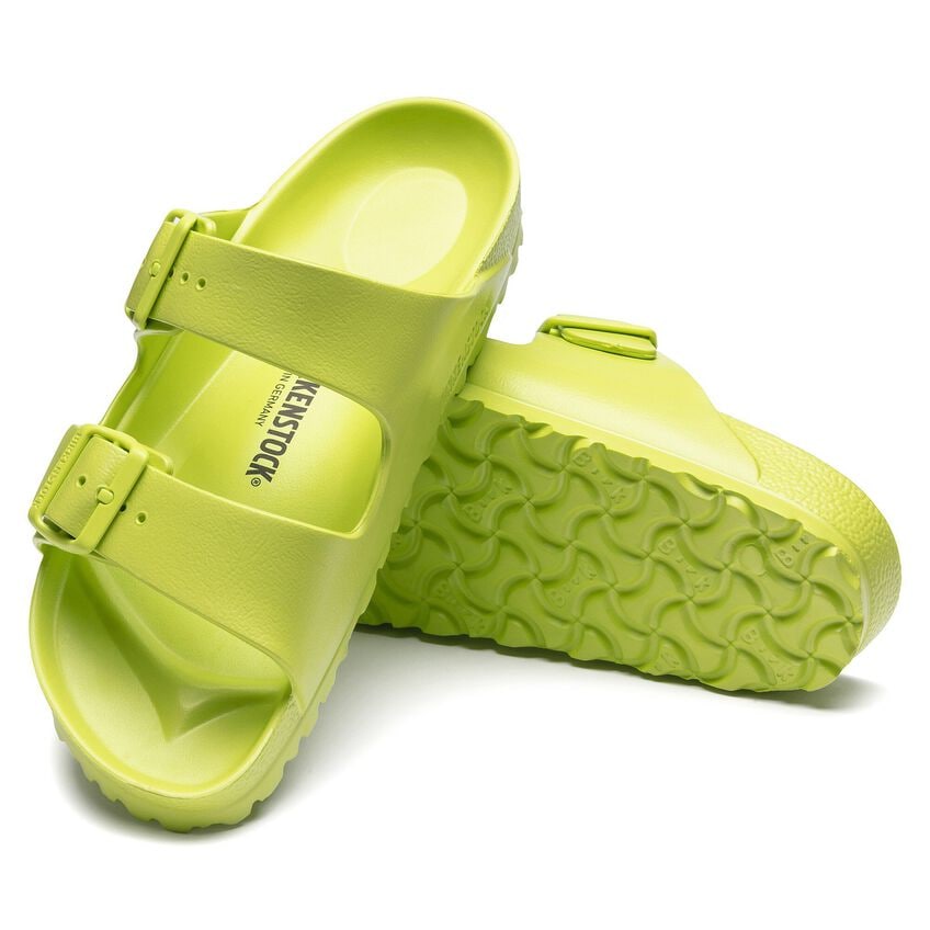 Birkenstock Arizona EVA Sandals in Active Lime - Comfortable & Lightweight for Beach, Pool & Summer Outings