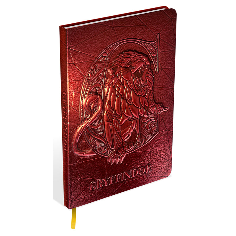 Harry Potter Gryffindor Journal - Leather Bound Notebook for Wizards & Witches | Perfect for Spell Notes, Classwork & Wizarding Adventures