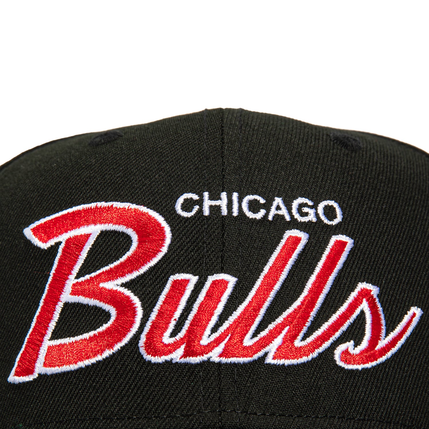 New Era 9Seventy Chicago Bulls Script Stretch Snapback Hat - Black | Official NBA Licensed Cap for Men & Women | Perfect for Basketball Games, Streetwear Fashion & Sports Fans