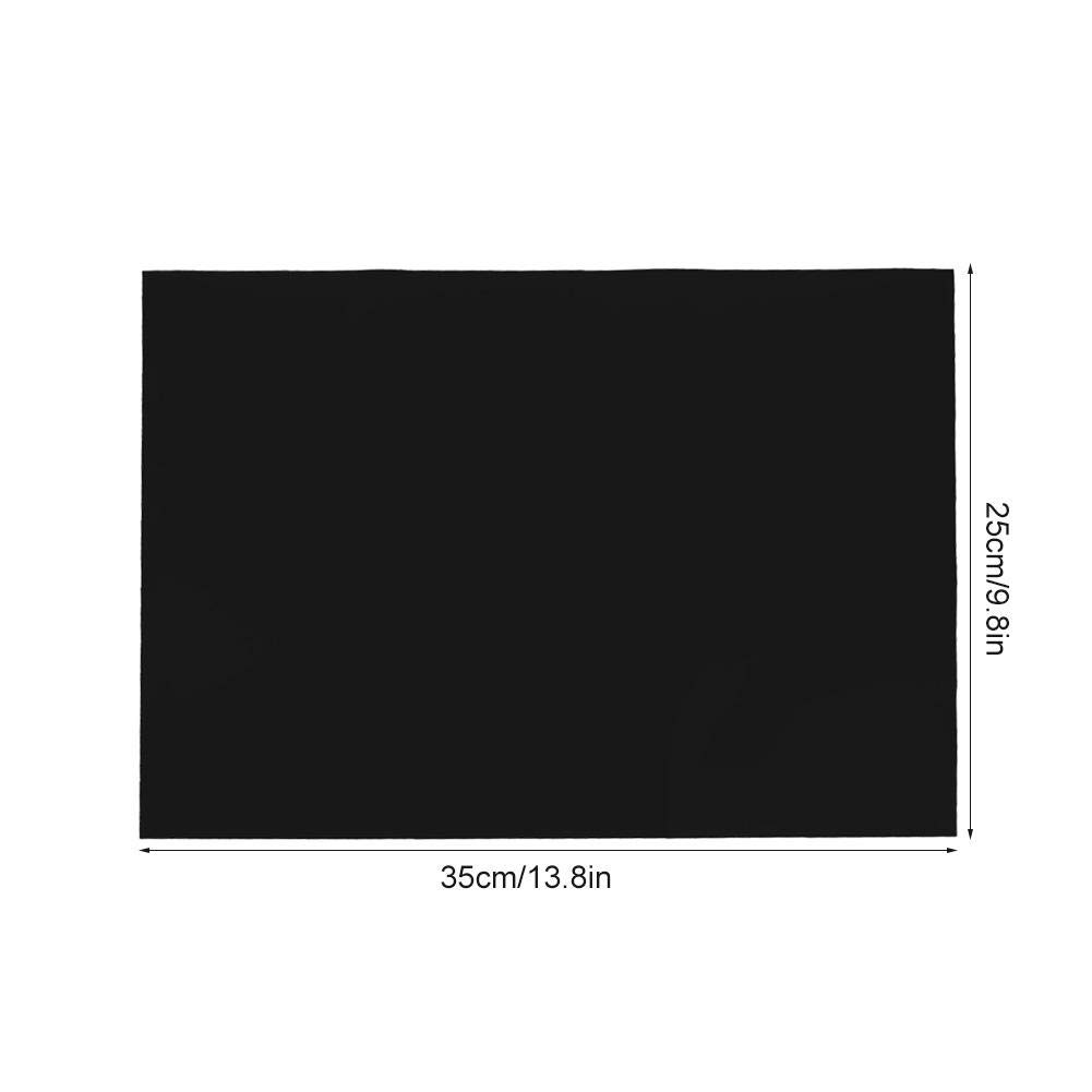 Heat Resistant Silicone Insulated Pad - Non-Slip Mat for Toaster Oven, Air Fryer, Coffee Maker & Microwave - Rectangle Kitchen Counter Protector for Hot Appliances & Countertop Safety