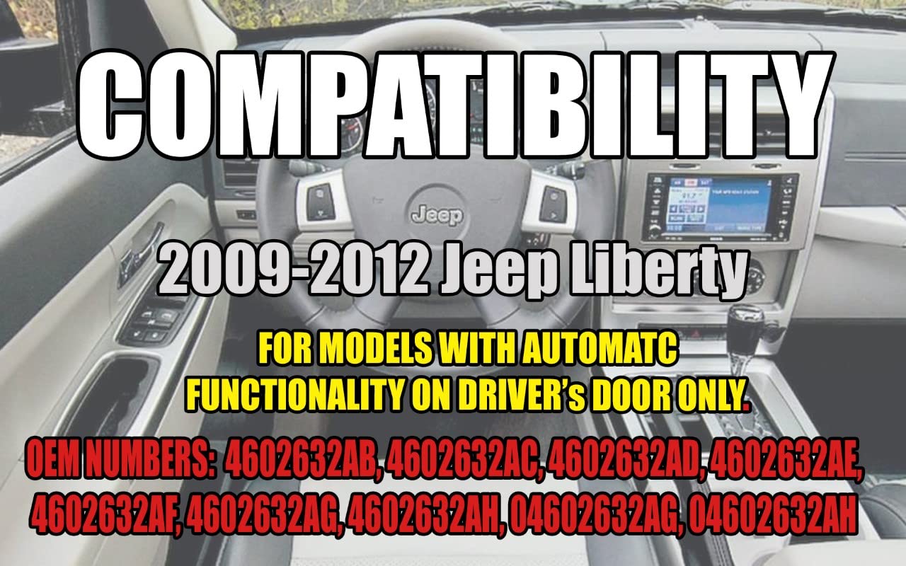 SWITCHDOCTOR Window Switch for 2009-2012 Jeep Liberty - Easy Install for Car Windows
