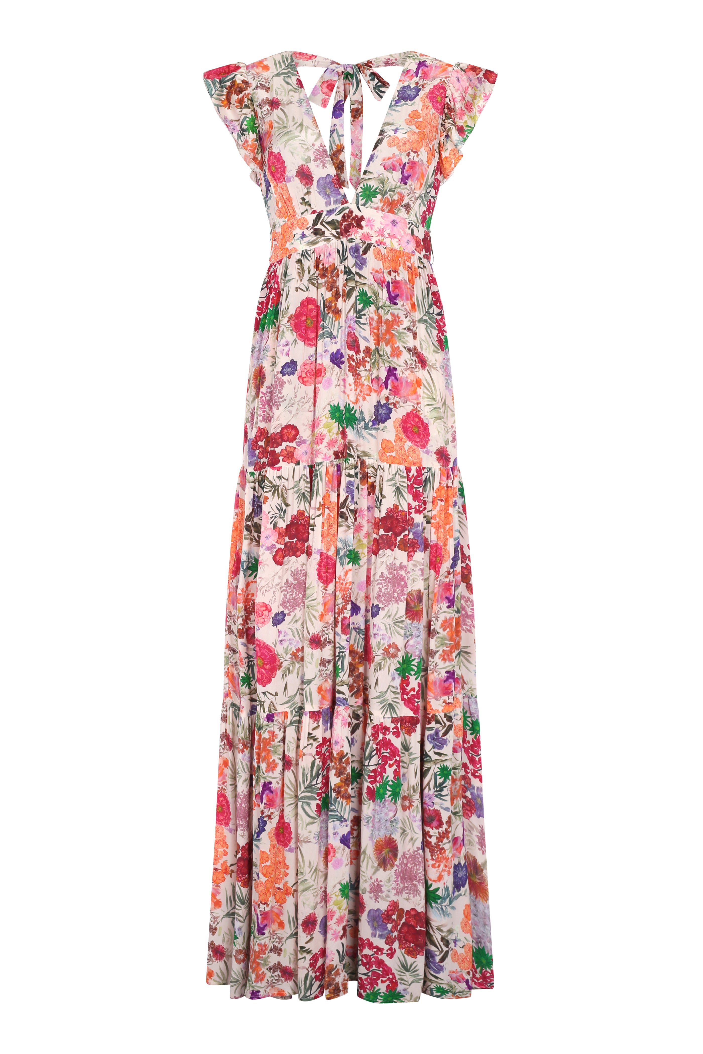 Mila Dress Size 8 - Elegant Women's Floral Summer Dress for Casual Wear, Parties & Date Nights | Perfect for Beach Vacations & Outdoor Events