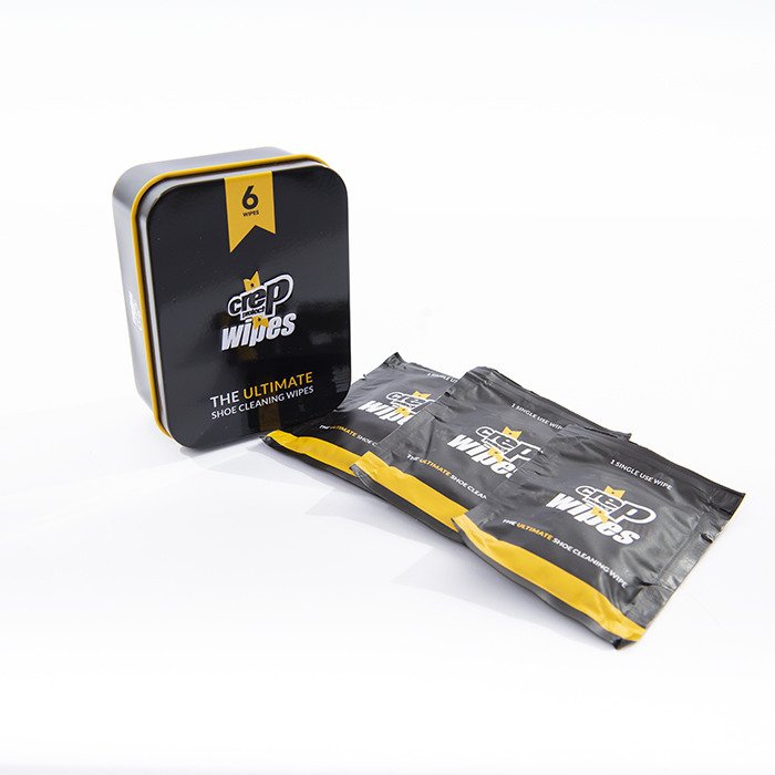 Crep Protect Shoe Cleaning Wipes (6 Pack) - Quick & Easy Sneaker Care for Fresh & Clean Shoes - Perfect for Gym, Work, and Everyday Use