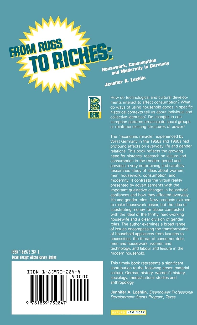 From Rugs to Riches: Housework, Consumption and Modernity in Germany - Home Decor & Lifestyle Transformation for Modern Living