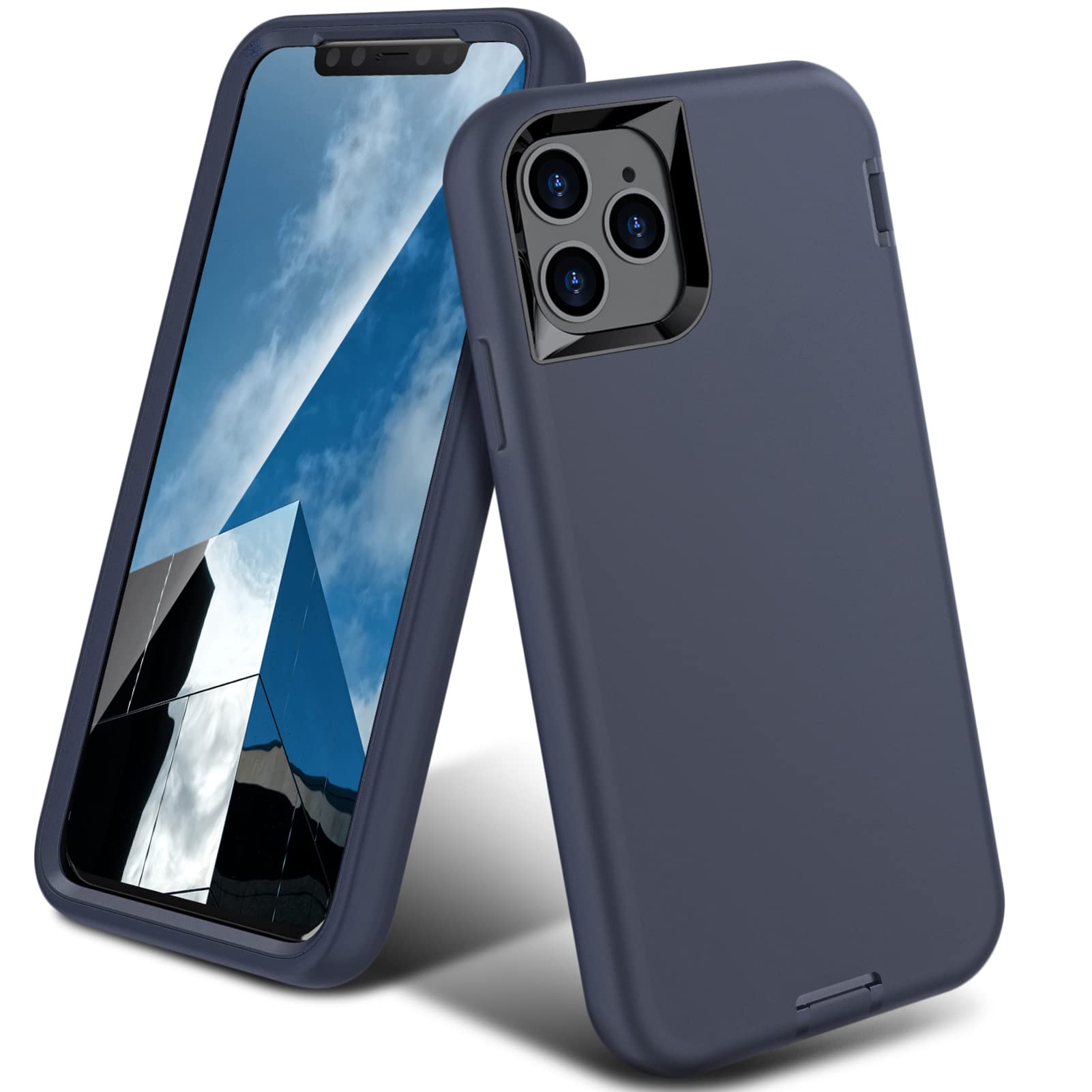 ORIbox Liquid Silicone Case for iPhone 13 Pro Max & iPhone 12 Pro Max - Soft-Touch Protective Cover with Shock Absorption | Perfect for Daily Use, Work & Outdoor Activities