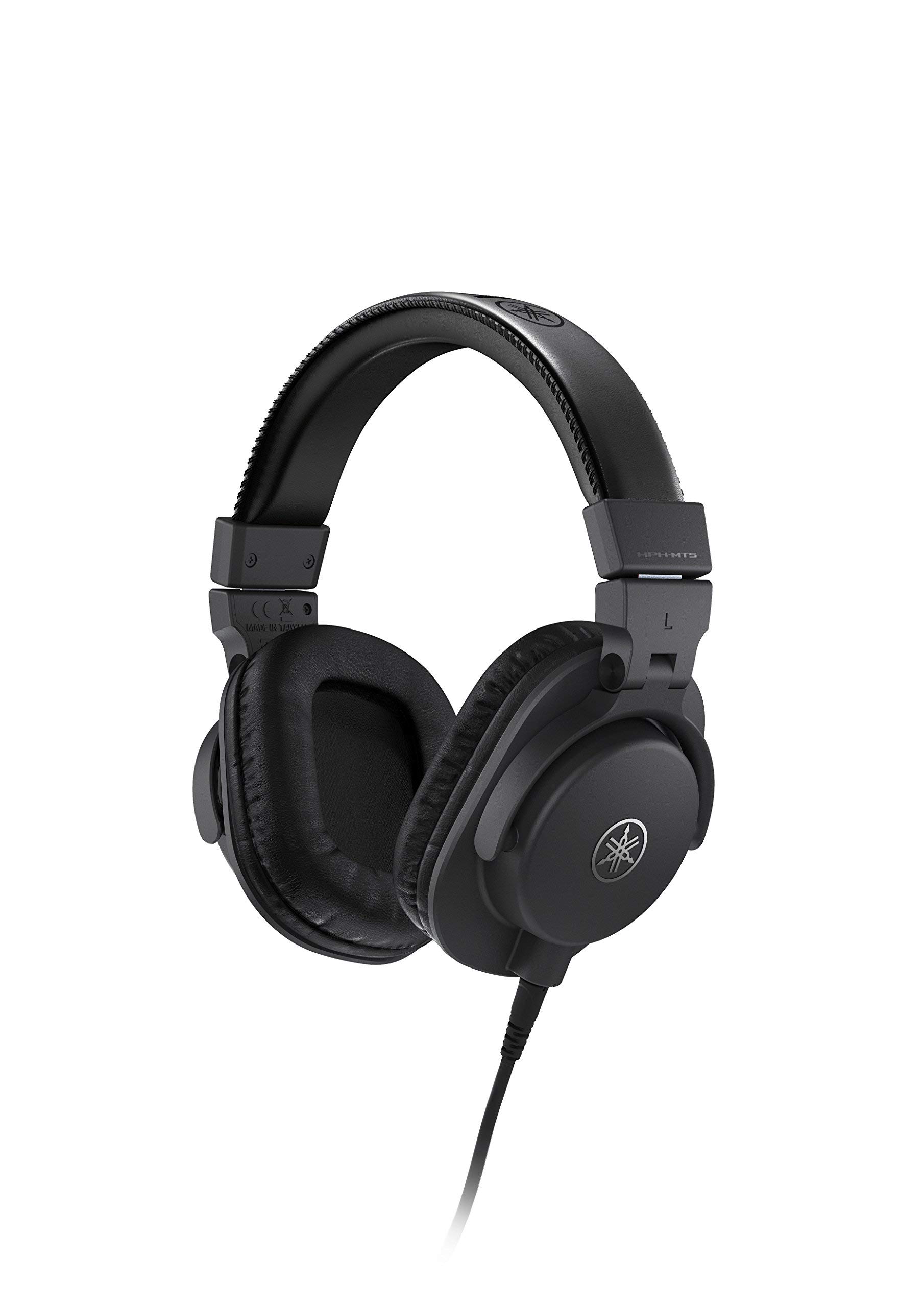 Yamaha HPH-MT5 Professional Studio Monitor Headphones - Black | High-Fidelity Sound for Recording, Mixing & Music Production | Perfect for Home Studios & DJs
