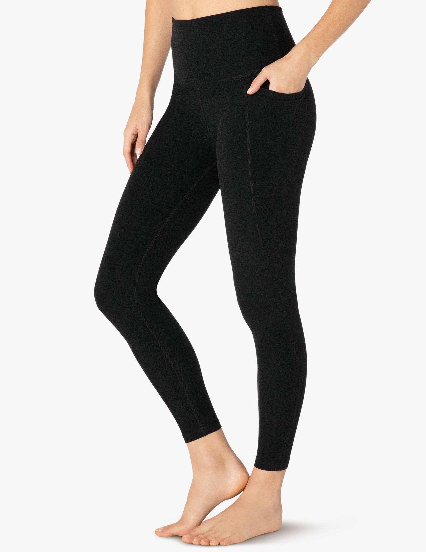 Premium Dark Leggings for Women - High Waist Tummy Control Workout Yoga Pants - Perfect for Gym, Running, and Everyday Wear