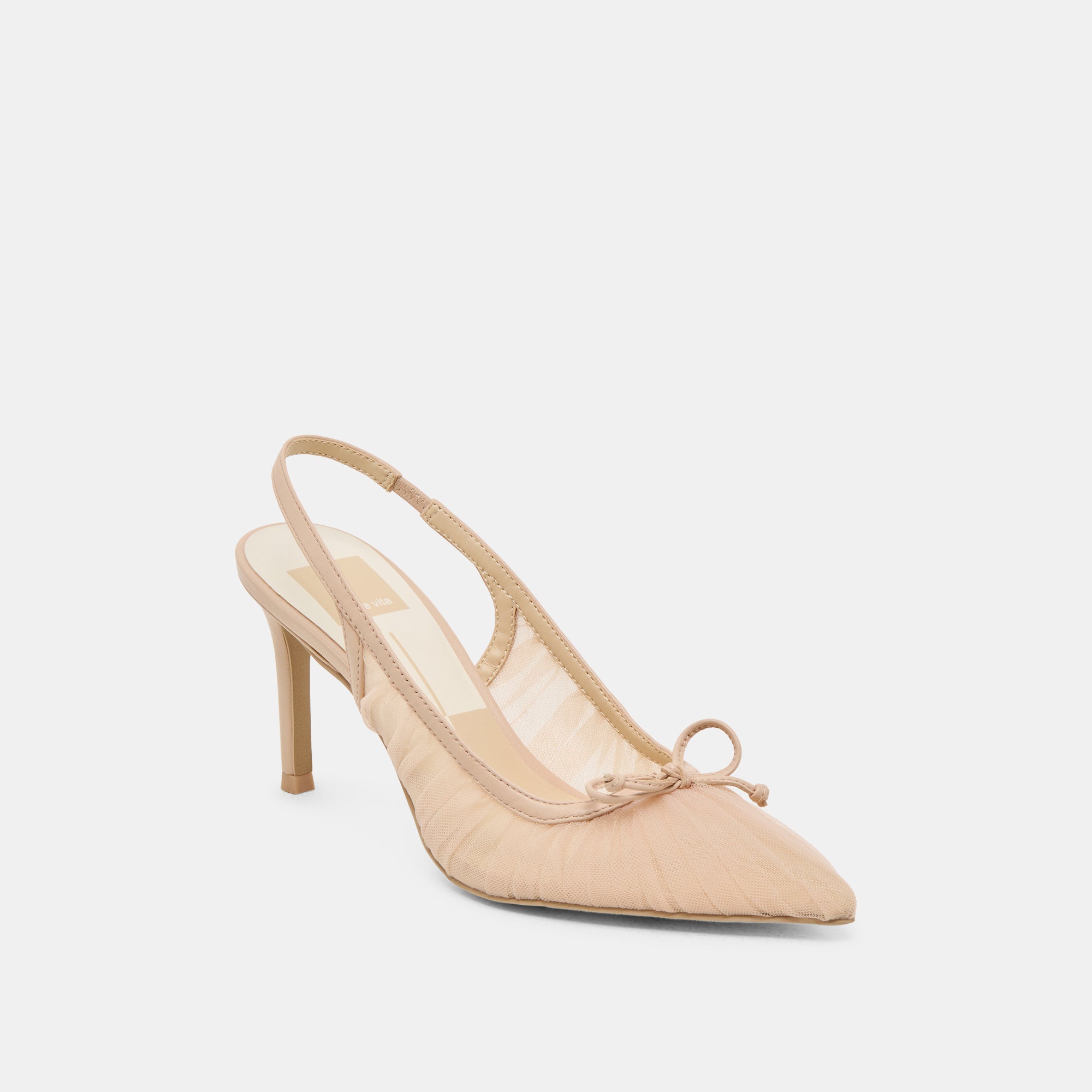 YELA HEELS PRALINE TULLE - Elegant Women's High Heel Sandals for Weddings, Parties & Special Occasions