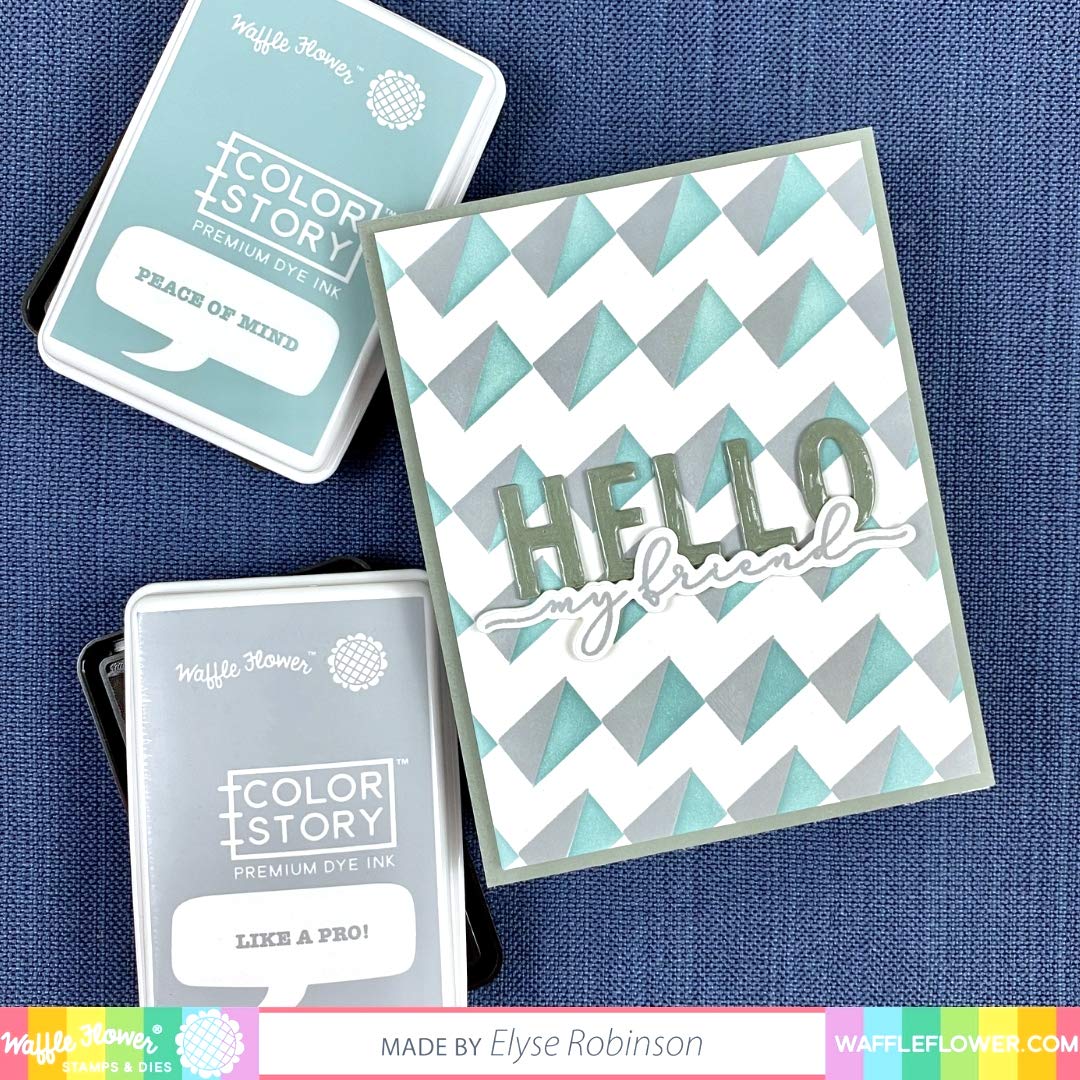 Waffle Flower Sentiment Additions Stamp Set - DIY Scrapbooking, Card Making, Handmade Greeting Cards & Craft Projects
