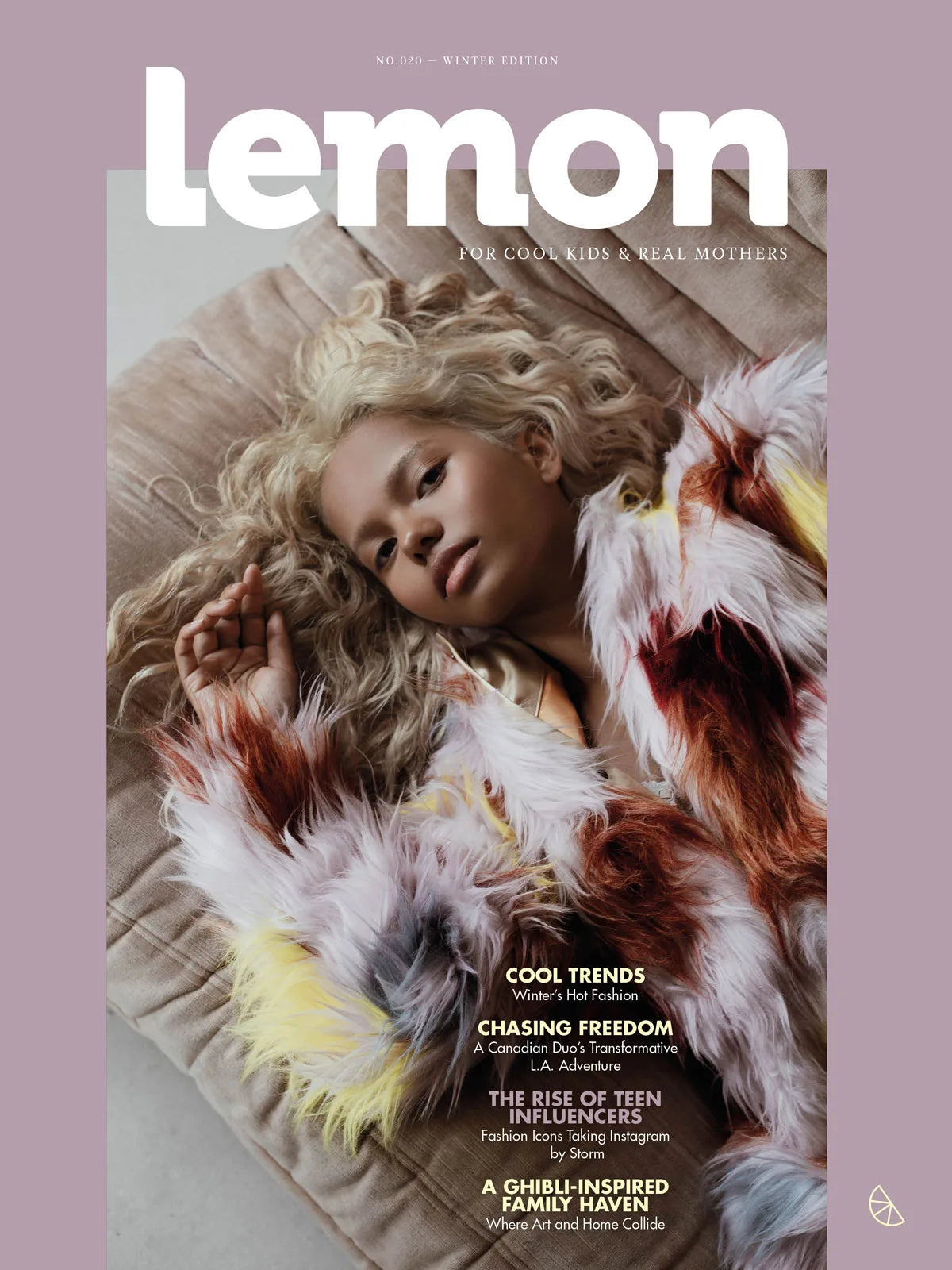 Lemon Magazine Issue 20 - Latest Fashion & Lifestyle Trends | Perfect for Coffee Tables, Waiting Rooms & Creative Inspiration