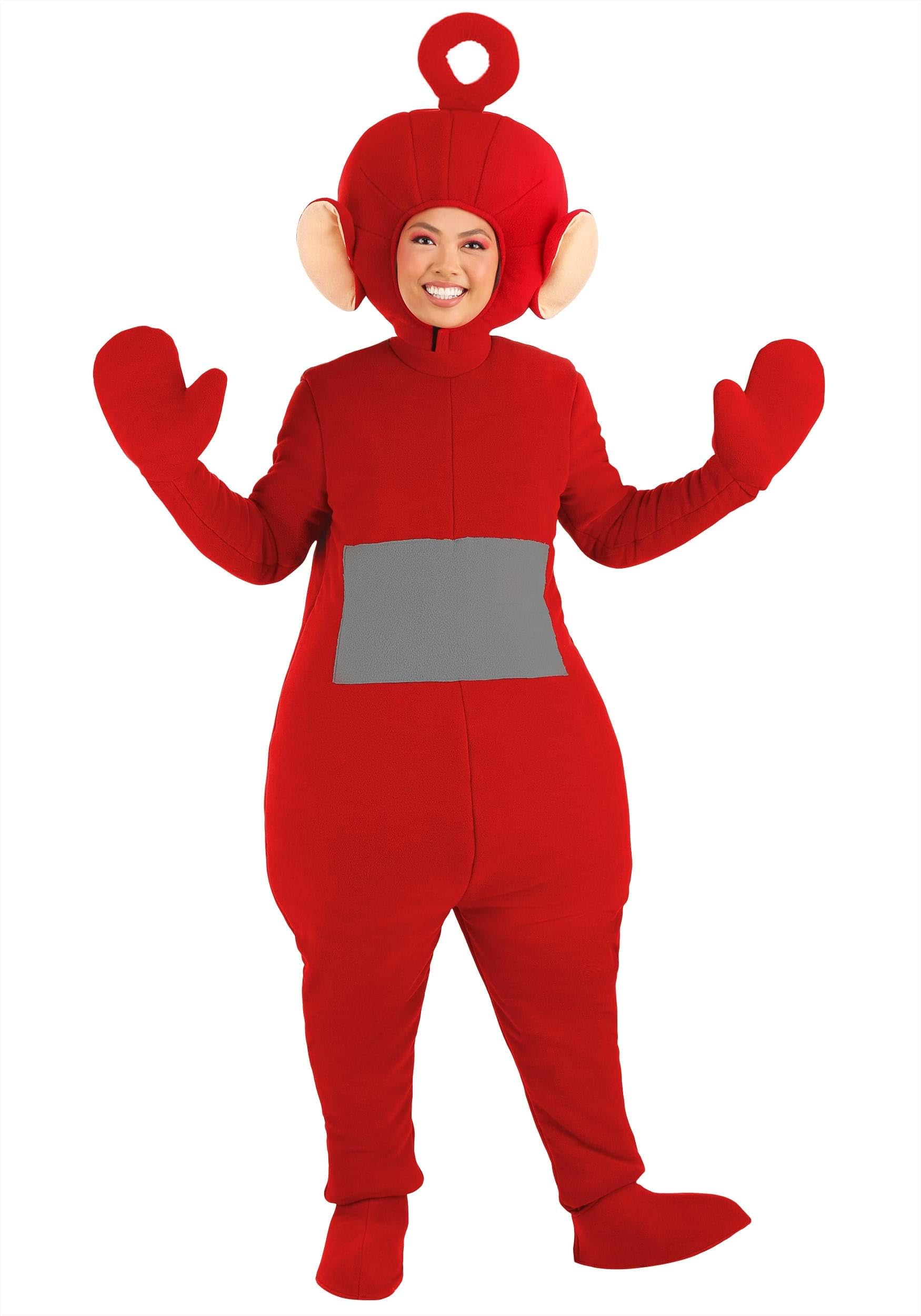 Teletubbies Adult Po Costume - Unisex Halloween Outfit for Men & Women | 90s Nostalgia Cosplay | Perfect for Halloween Parties, Cosplay Events & Themed Gatherings
