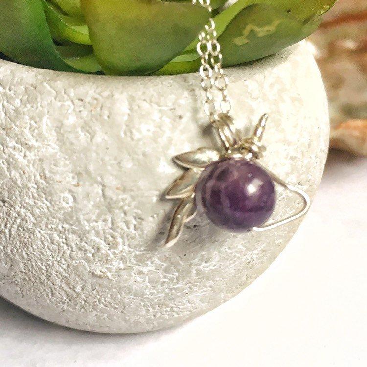 Amethyst Unicorn Charm Necklace - Italian Sterling Silver Jewelry for Women - Perfect Gift for Birthday, Anniversary & Special Occasions