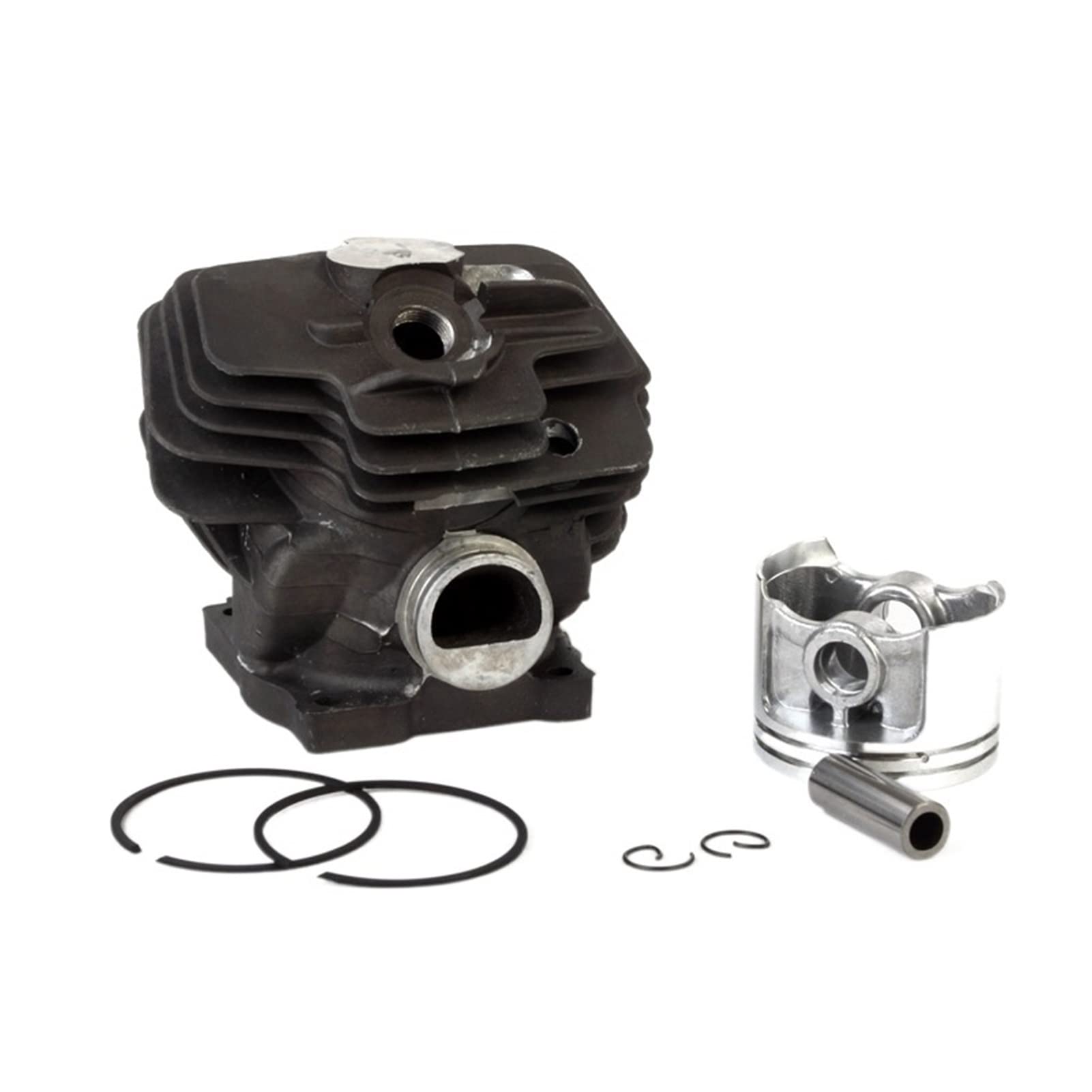 STIHL MS382 MS 382 Chainsaw Replacement Parts - 52mm Cylinder Piston Pin Rings & Circlips Kit - Compatible with Lawn Mower & Engine Tools - Perfect for DIY Repairs & Maintenance