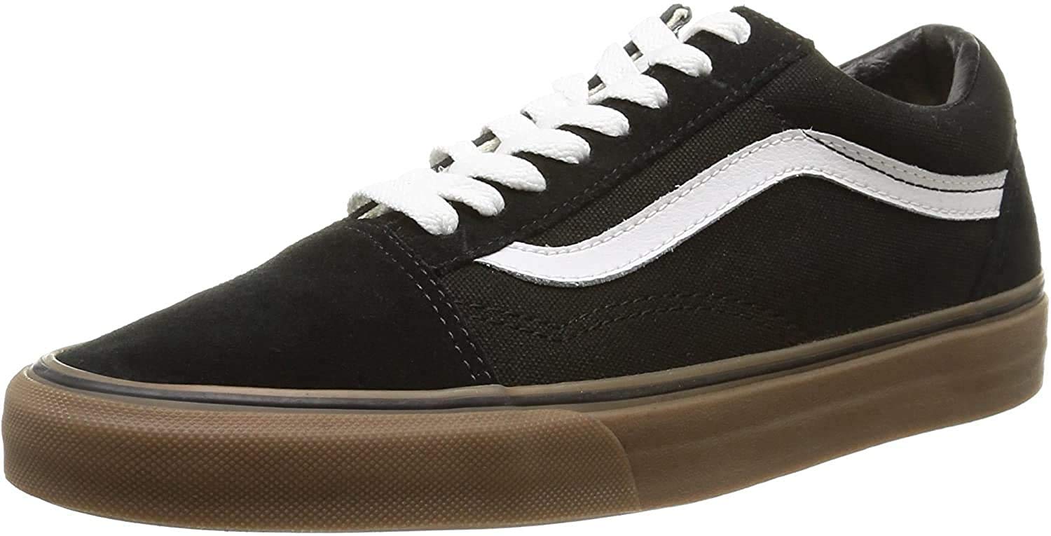 Vans Old Skool Classic Skate Shoes for Men - Retro Style Low Top Sneakers with Durable Canvas & Suede - Perfect for Skateboarding, Casual Wear & Street Fashion