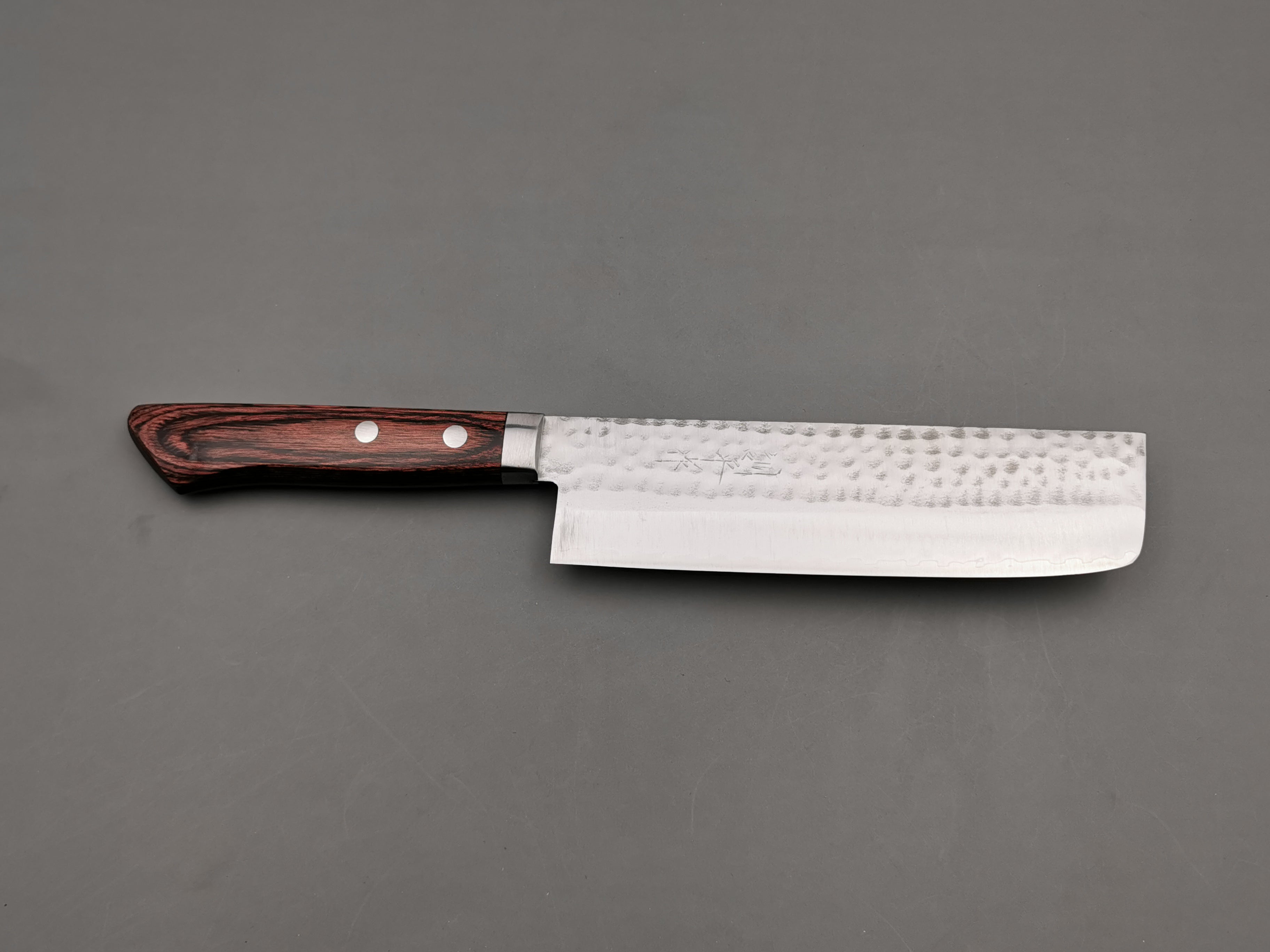 Masutani V1 Nakiri Japanese Vegetable Knife - High Carbon Stainless Steel Blade for Precise Chopping, Slicing, and Dicing - Perfect for Home Chefs and Professional Kitchens