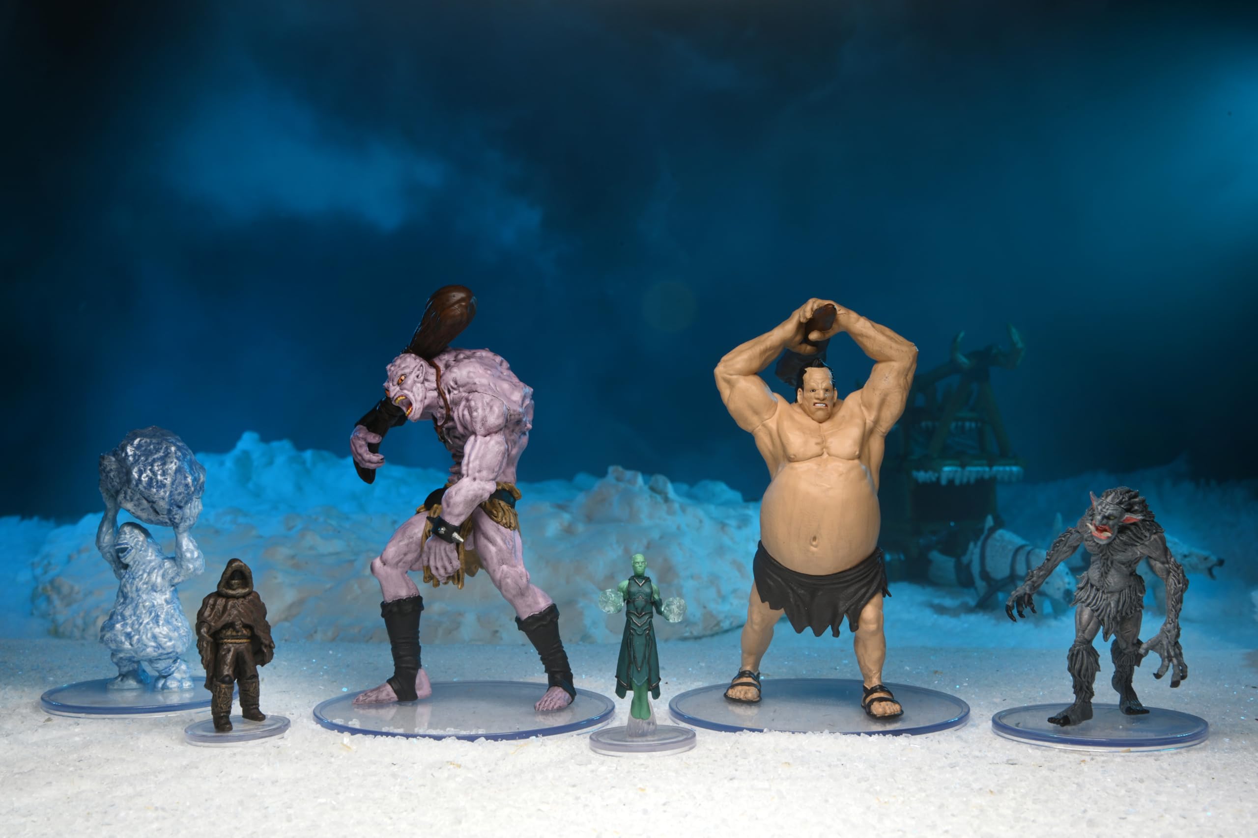 WizKids D&D Icons of The Realms: Snowbound Booster Brick (8 Miniatures) - Fantasy RPG Dungeons & Dragons Collectible Figures for Tabletop Gaming & Roleplaying Adventures