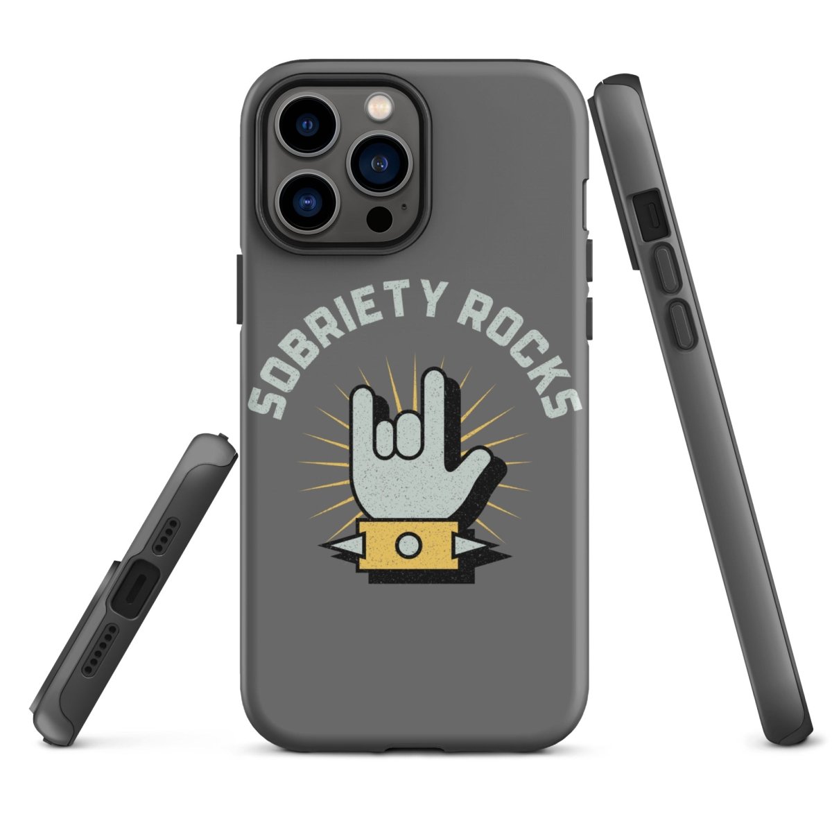 Premium Sobriety Rocks Tough Case for iPhone® - Durable Protection for Everyday Use & Outdoor Adventures