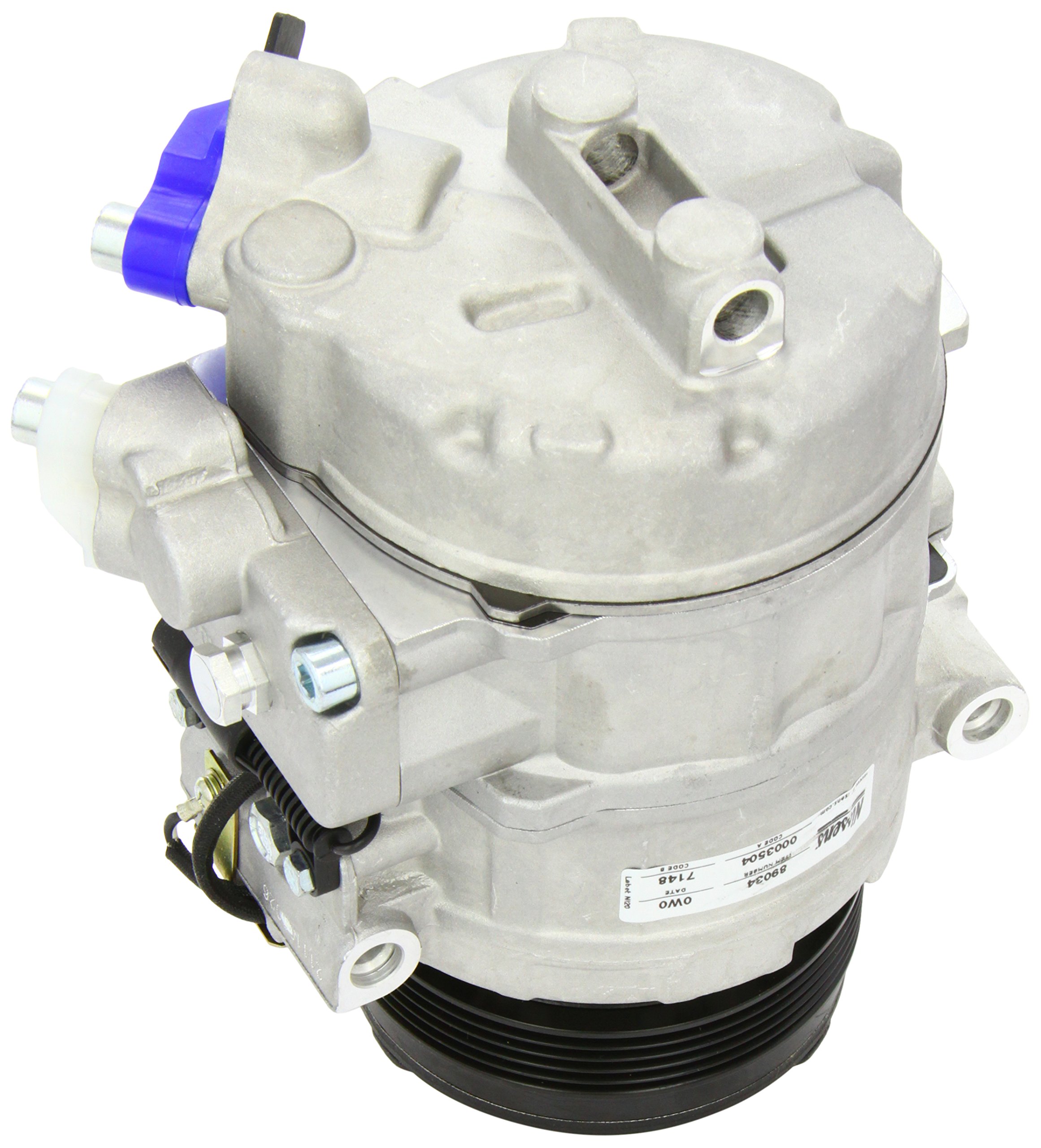 Nissens 89034 Air Conditioning Compressor - High Performance Auto AC Compressor for Smooth Cooling | Perfect for Car AC Repair & Replacement
