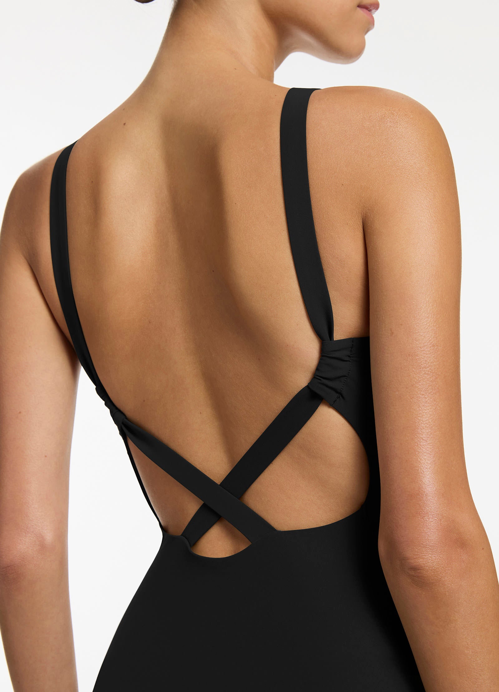 Jetset High Neck One Piece Swimsuit - Black - Stylish & Comfortable Bathing Suit for Women, Perfect for Beach Vacations, Pool Parties & Summer Getaways
