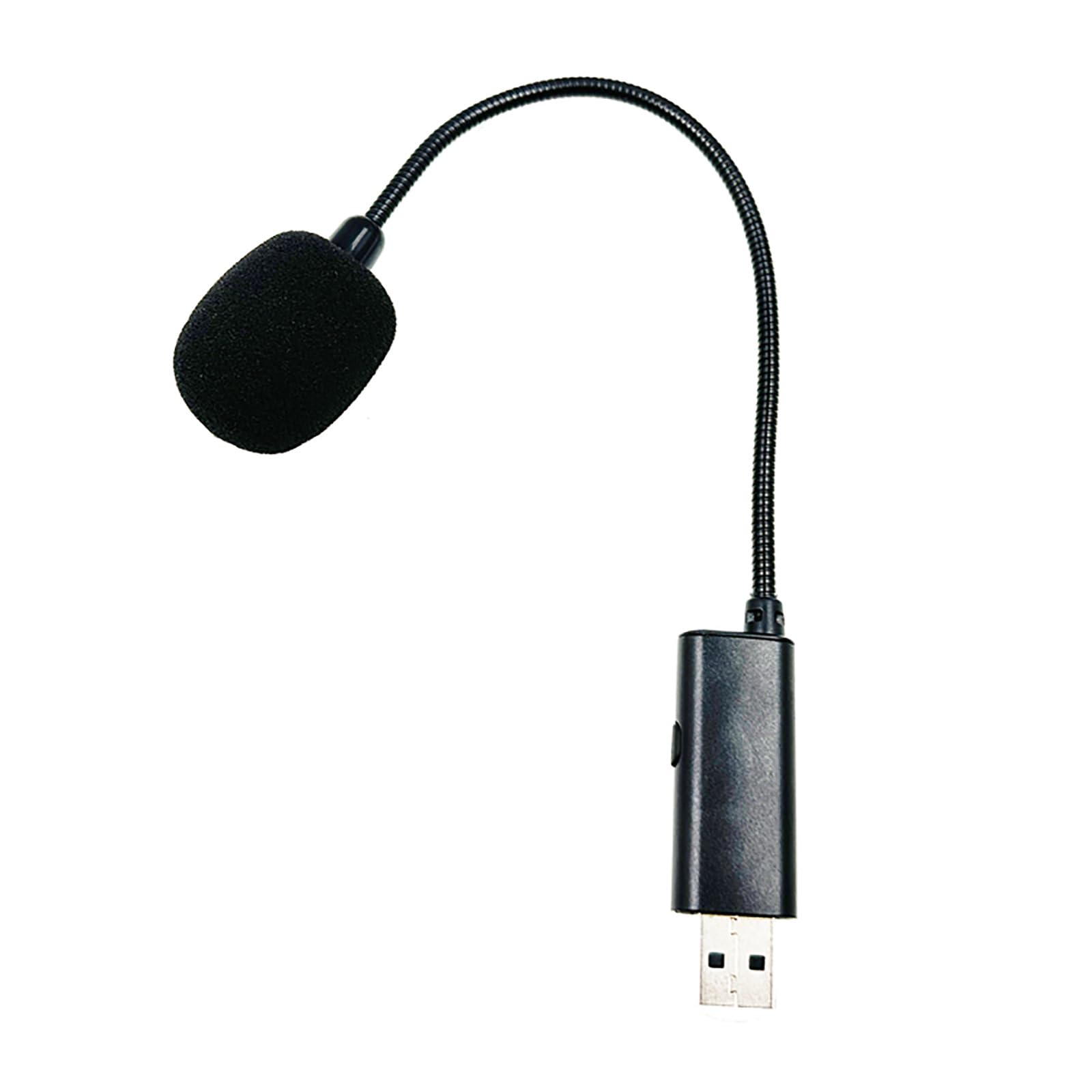 Professional USB Microphone with Omnidirectional Pickup - Clip-on Lapel Mic with Mute Switch for Podcasting, Video Calls & Live Streaming - Perfect for Laptop, PC, Zoom Meetings & Home Studio Recording