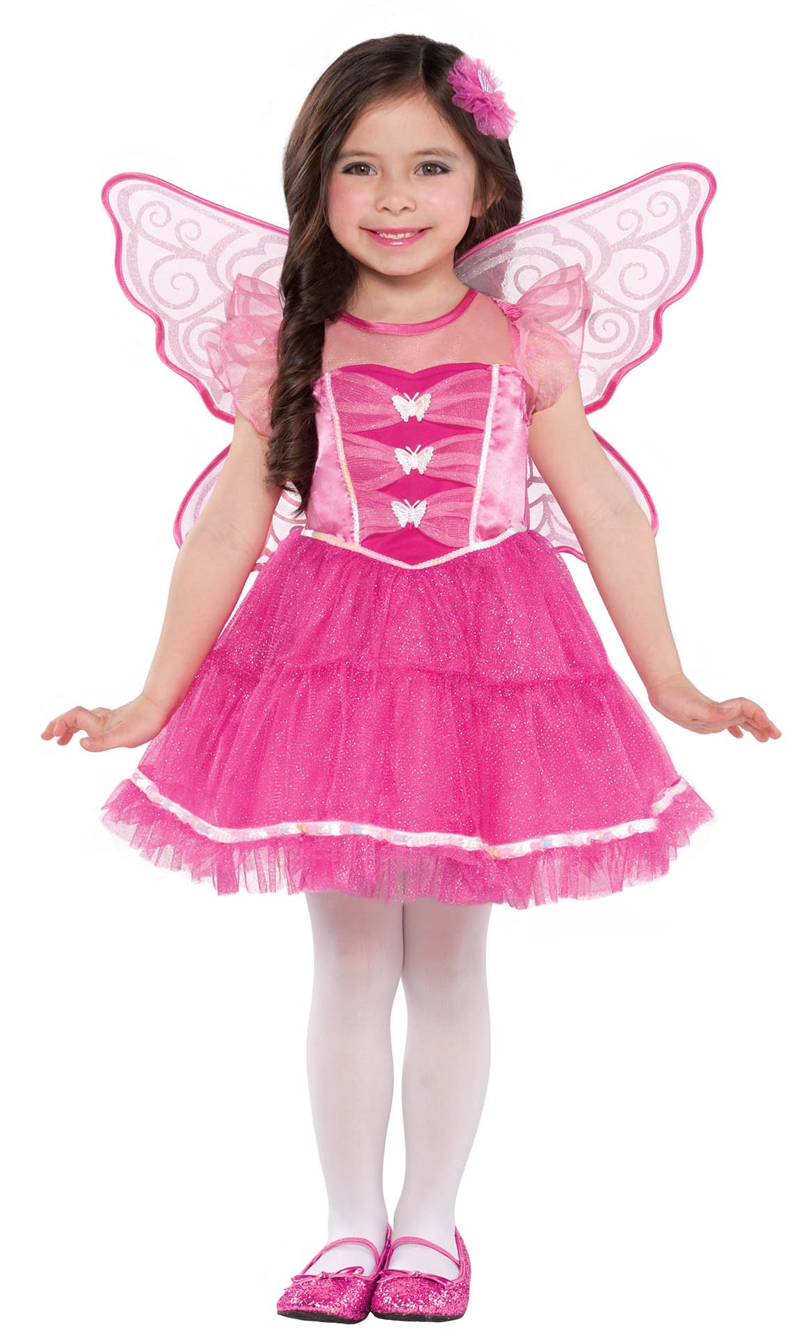 Butterfly Kisses Costume for Kids - Small Size | Adorable Butterfly-Themed Dress-Up Outfit for Halloween, Parties & Dress-Up Play