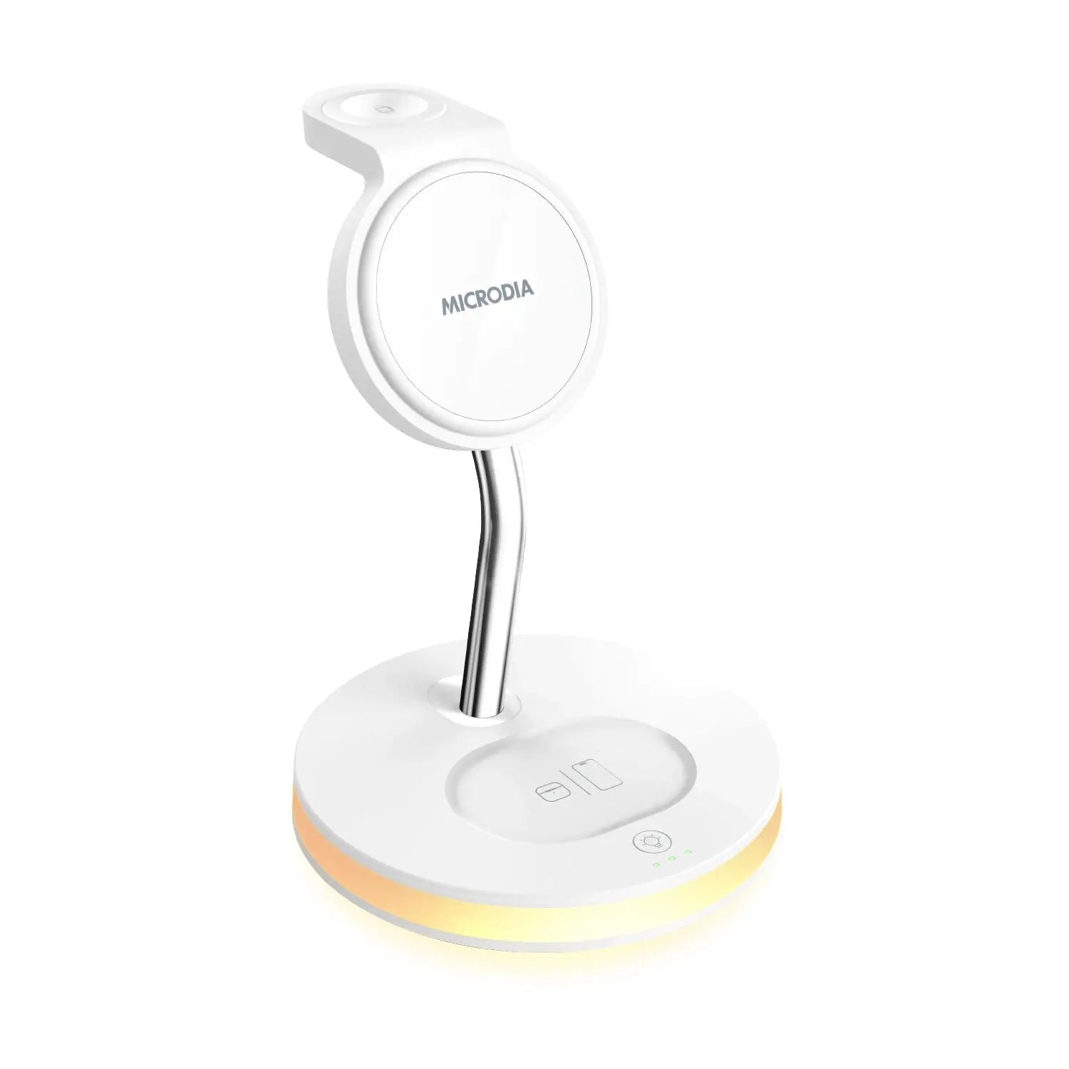 MICRODIA SNAPStation™ ELITE 33W 5-in-1 Magnetic Wireless Charging Station for iPhone, Samsung, AirPods - Fast Charging Stand for Home, Office & Travel