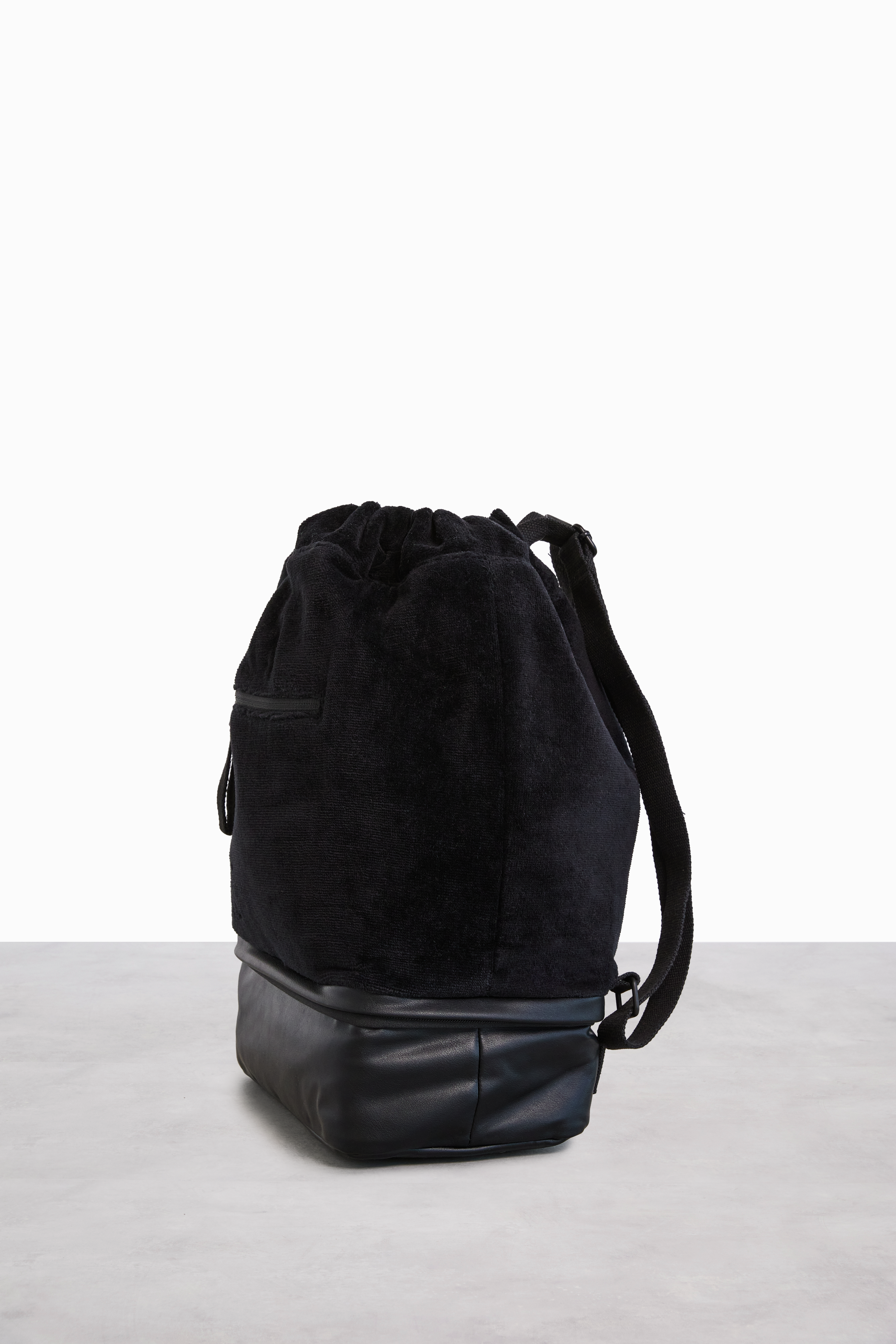 Premium Terry Backpack Cooler - Insulated Lunch Bag for Work, Picnics & Outdoor Adventures | Durable & Leak-Proof | Black