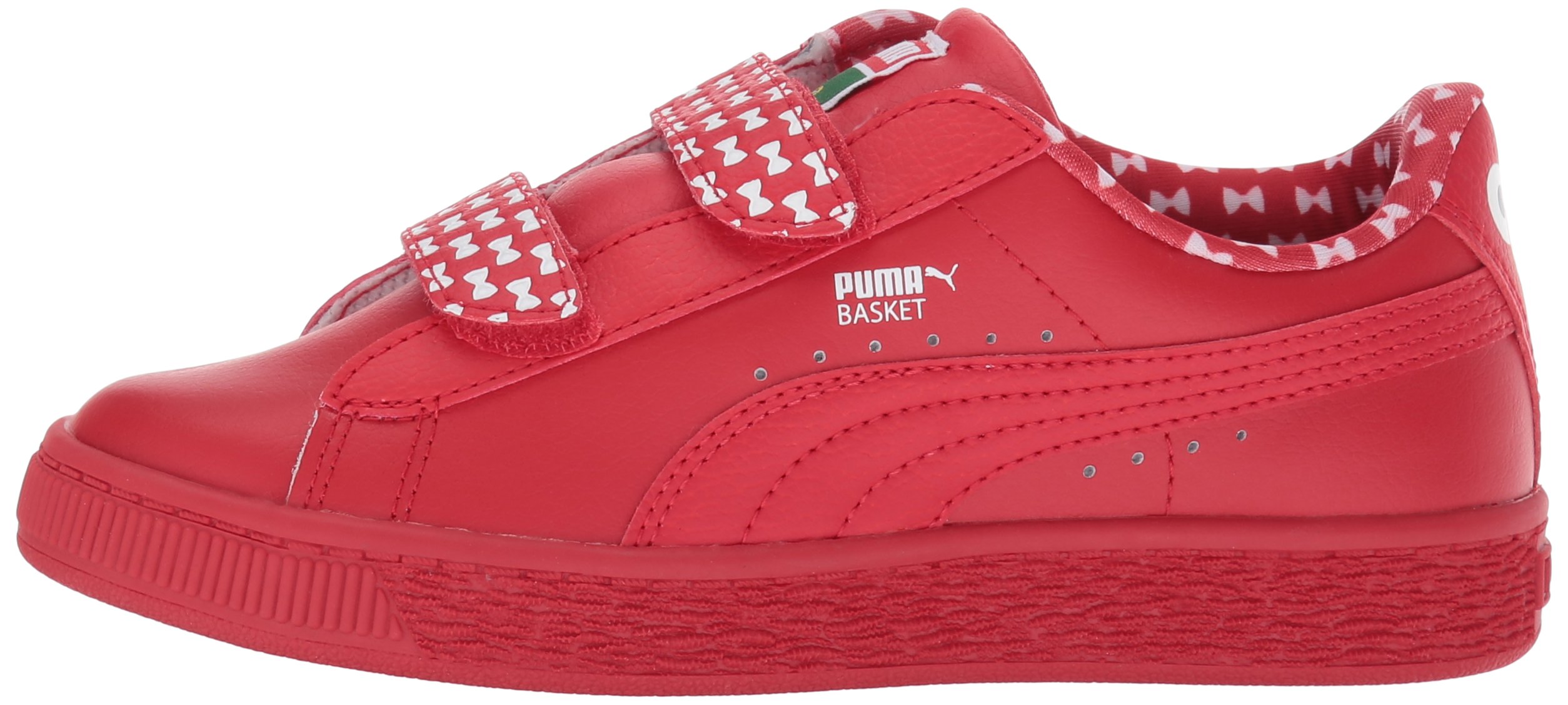 PUMA Baby Boys Sesame Street Bask Elmo Mono V Ps-K Sneakers | Cute Cartoon Character Shoes for Toddlers | Perfect for Playdates, Daycare & Casual Outings