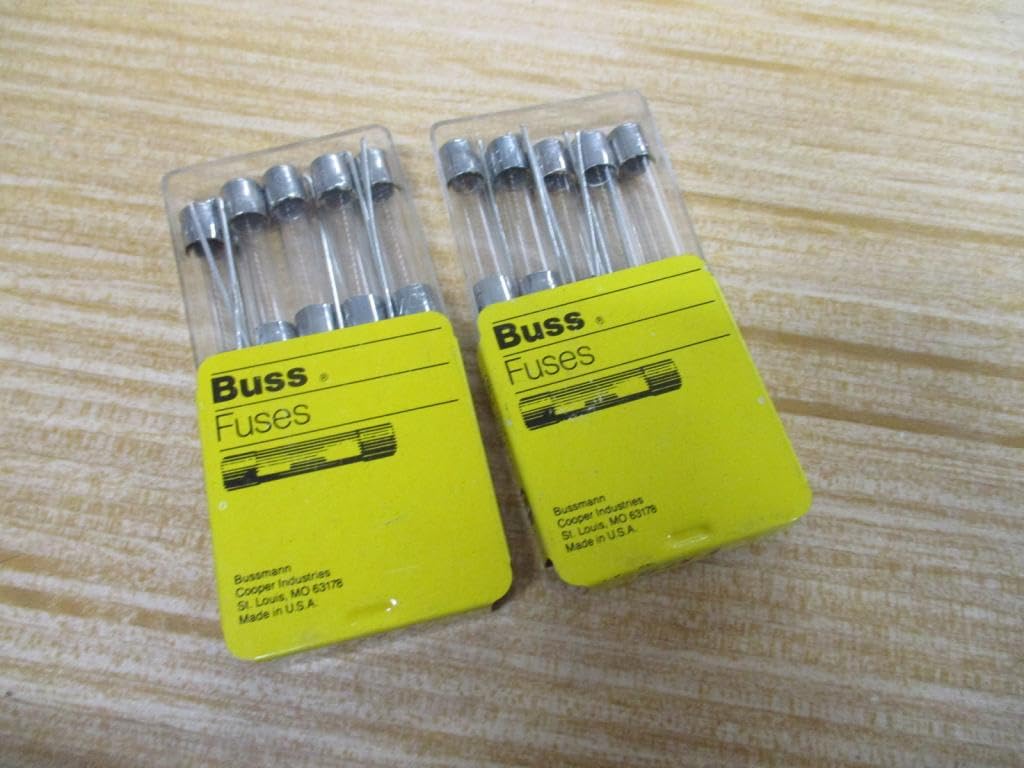 GJV-1 Miniature Fuses - GJV Series (10-Pack) - Perfect for Circuit Protection in Electronics, Automotive & Home Appliances