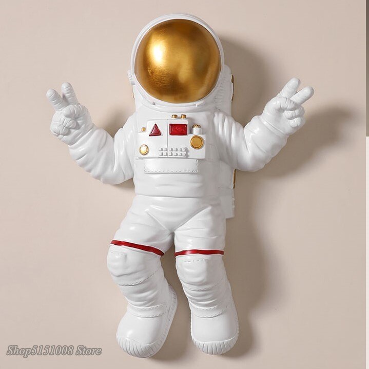 NASA Astronaut Moon Wall Light - 3D LED Night Light for Kids & Adults - Perfect for Bedroom, Nursery, and Space-Themed Decor