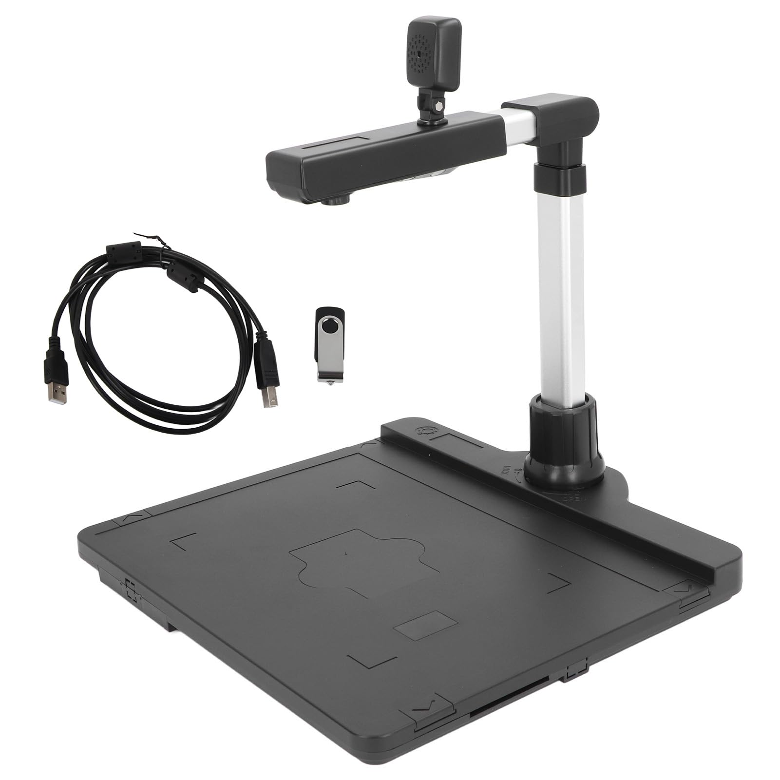 Professional A3 A4 Document Scanner with OCR Recognition - Portable USB Book Camera Scanner for Books, Receipts & Archiving | Ideal for Offices, Libraries & Home Use