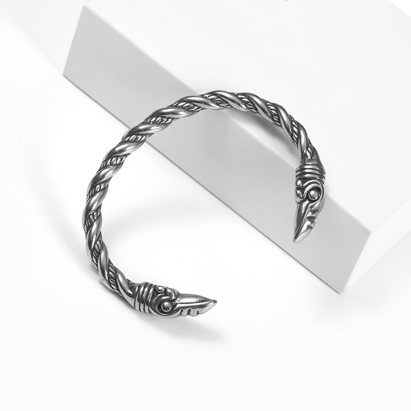 Viking Bracelet for Men - Stylish & Simple Norse Jewelry - Perfect for Casual Wear, Gifts & Viking Enthusiasts
